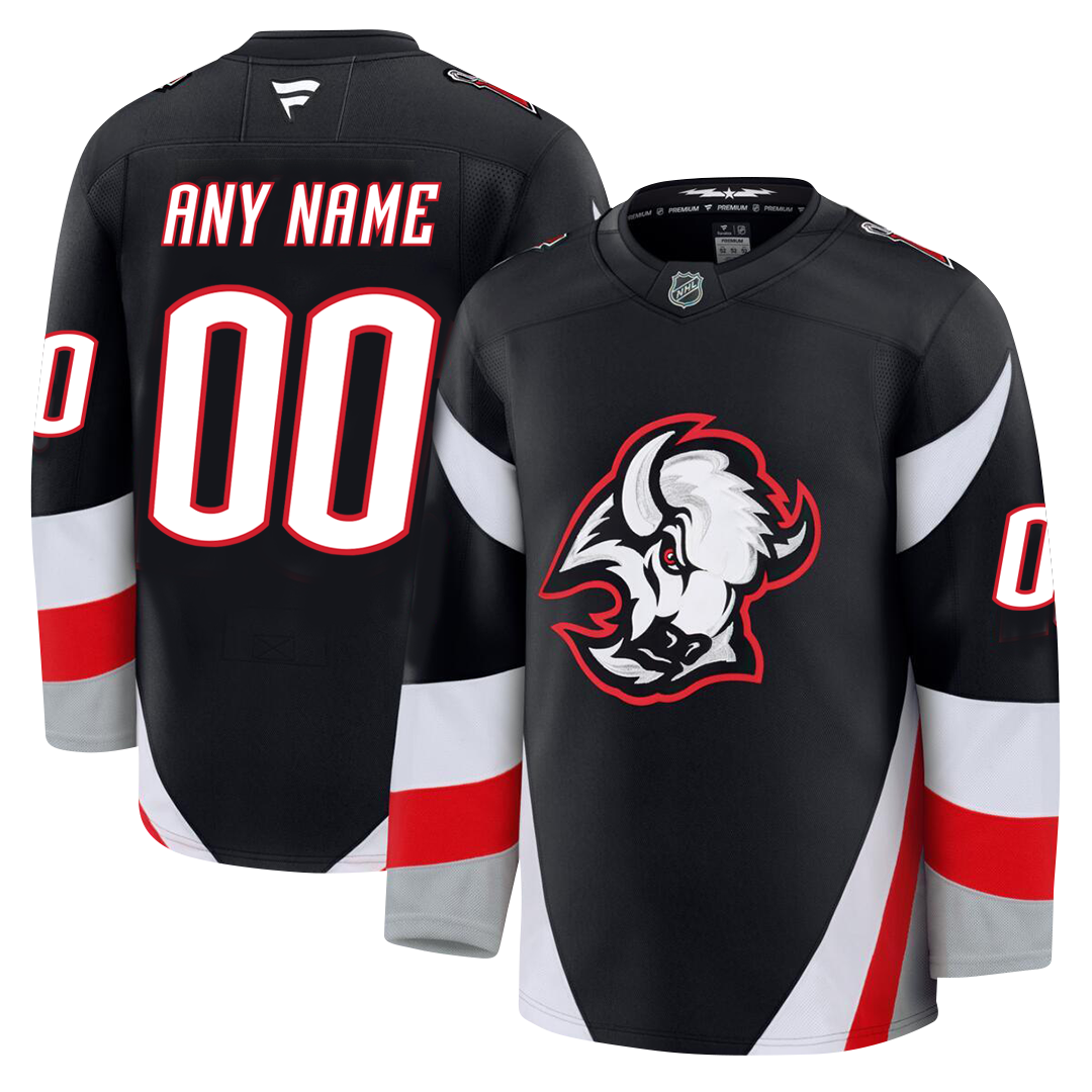 Customizable Buffalo Sabres 2024 Fanatics Premium Official THIRD ALTERNATE NHL Jersey