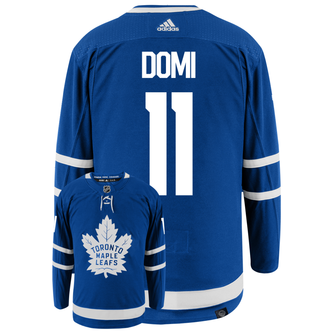 Max Domi Toronto Maple Leafs Adidas Primegreen Authentic NHL Hockey Je CoolHockey