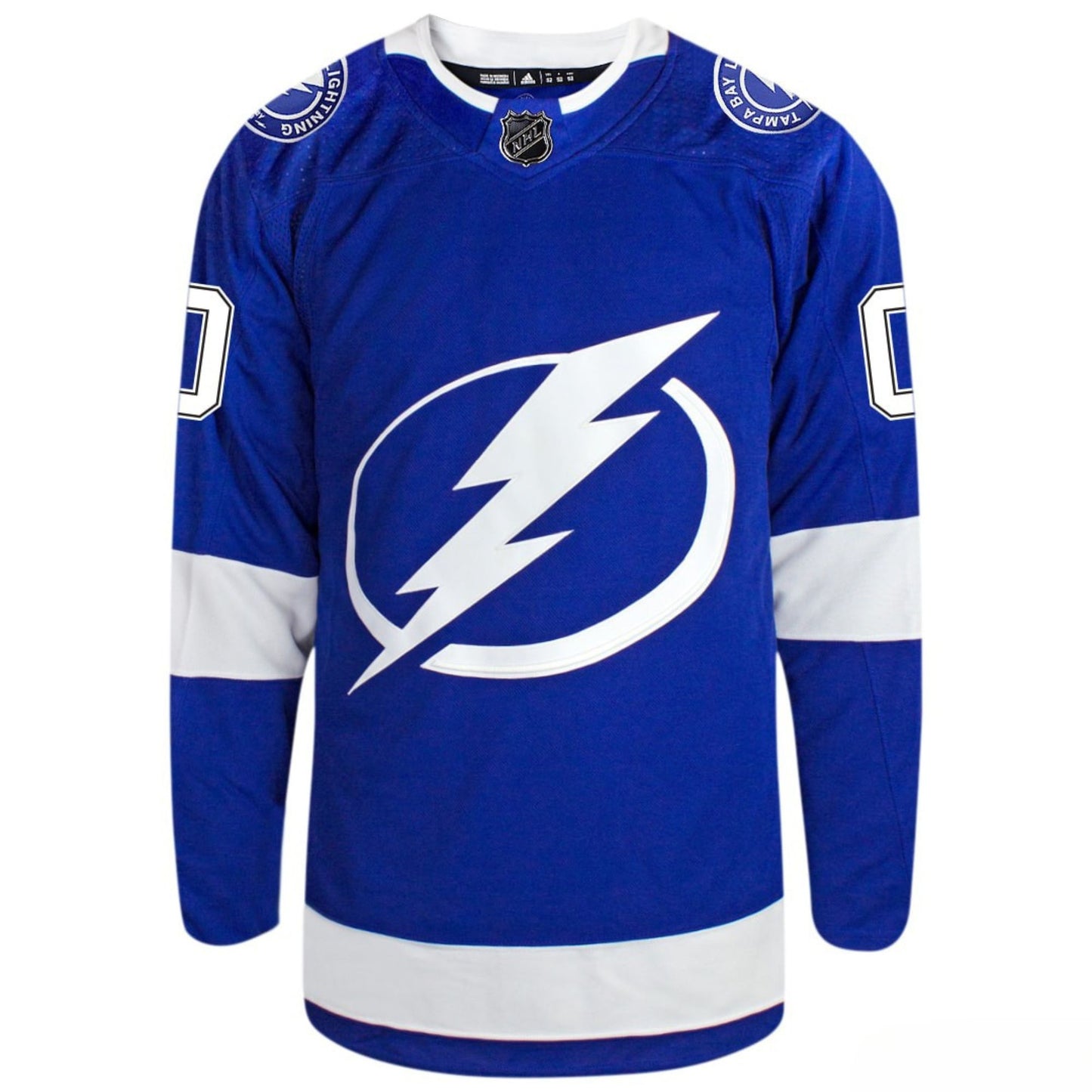 Customizable Tampa Bay Lightning Adidas Primegreen Authentic NHL Home Jersey