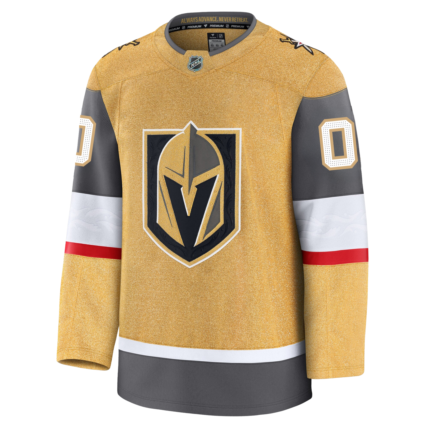 Customizable Vegas Golden Knights 2024 Fanatics Premium Official NHL HOME Jersey