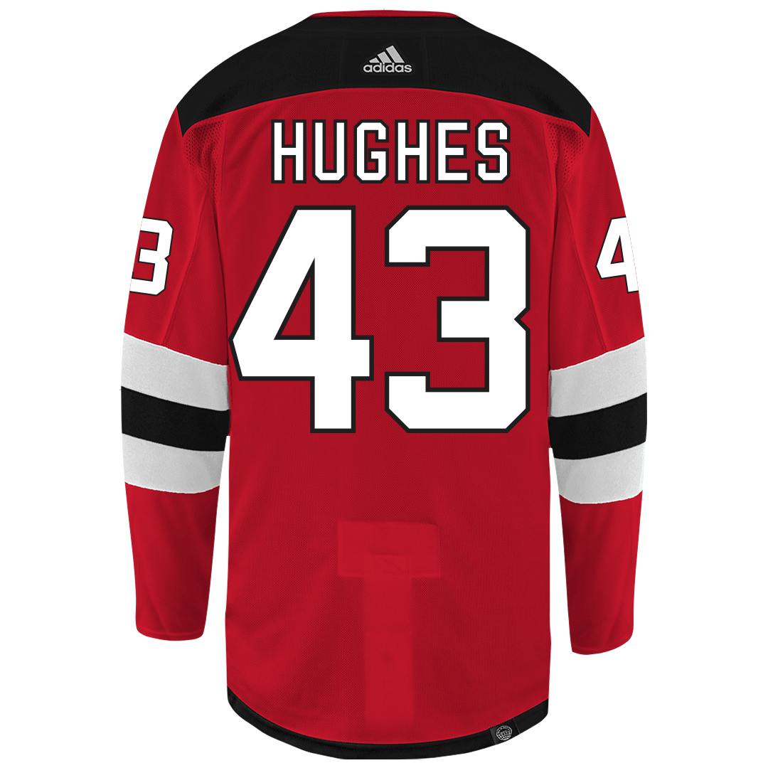 Luke Hughes New Jersey Devils Adidas Primegreen Authentic NHL