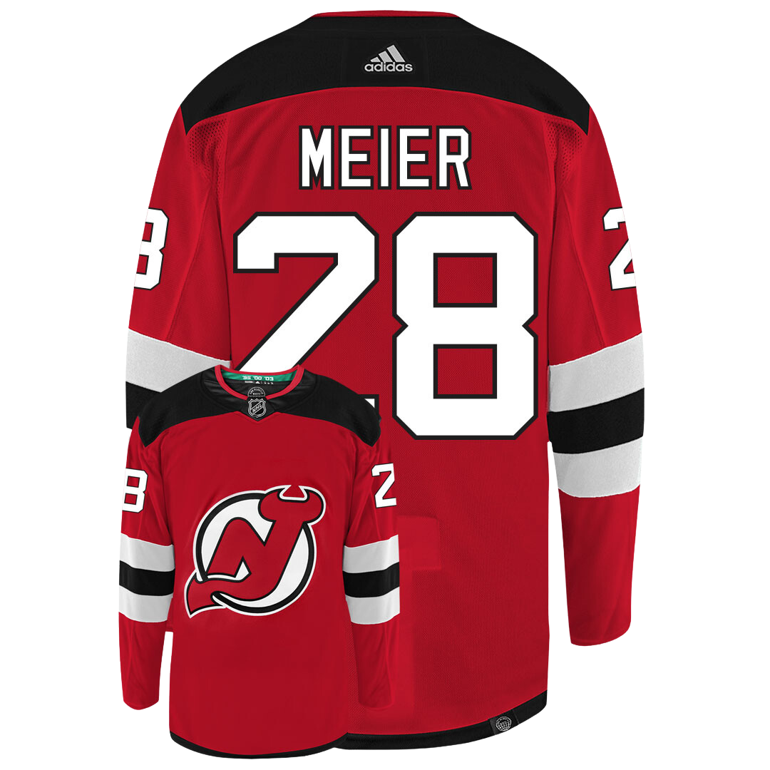 Timo Meier New Jersey Devils Adidas Primegreen Authentic NHL Hockey Je CoolHockey