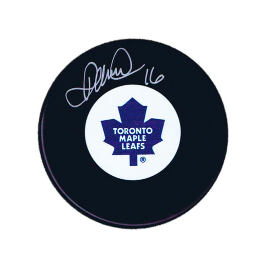 COJO 2023 Maple Leafs Darcy Tucker Autographed Puck