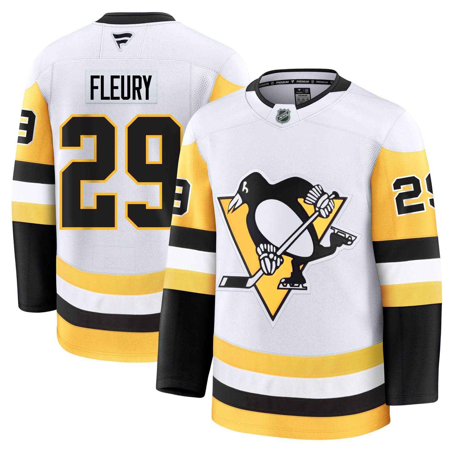 Marc-Andre Fleury Pittsburgh Penguins Fanatics Premium Away Jersey