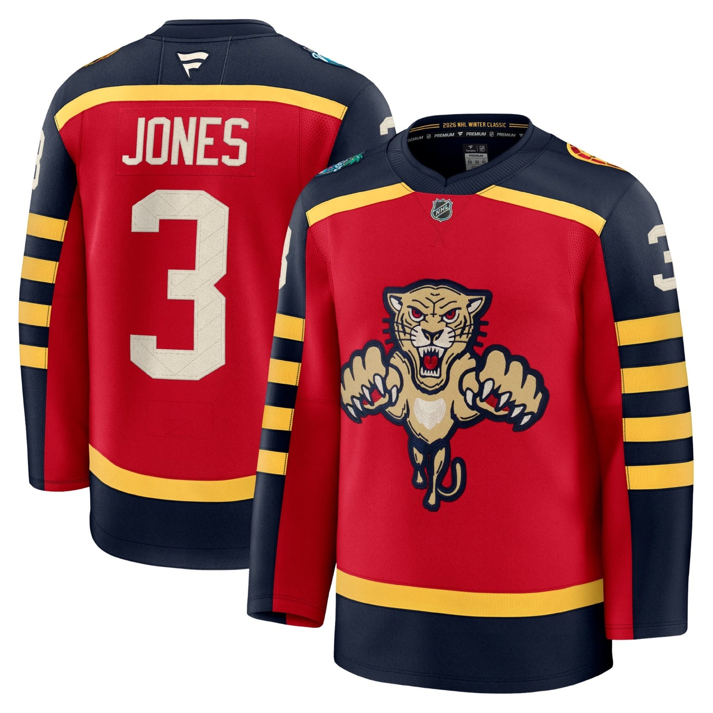 Seth Jones Florida Panthers 2026 Fanatics Premium Winter Classic Jersey