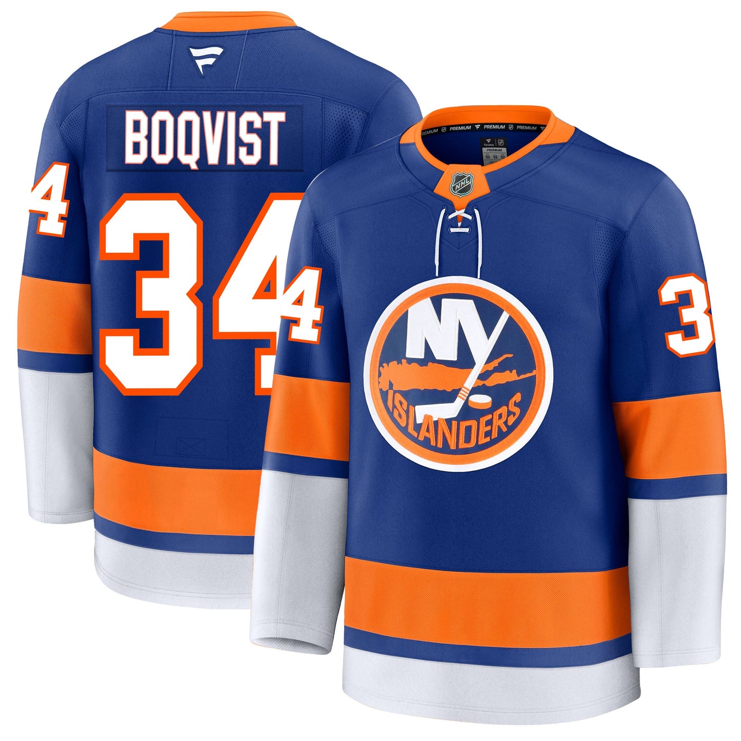 Adam Boqvist New York Islanders Fanatics Premium Home Jersey