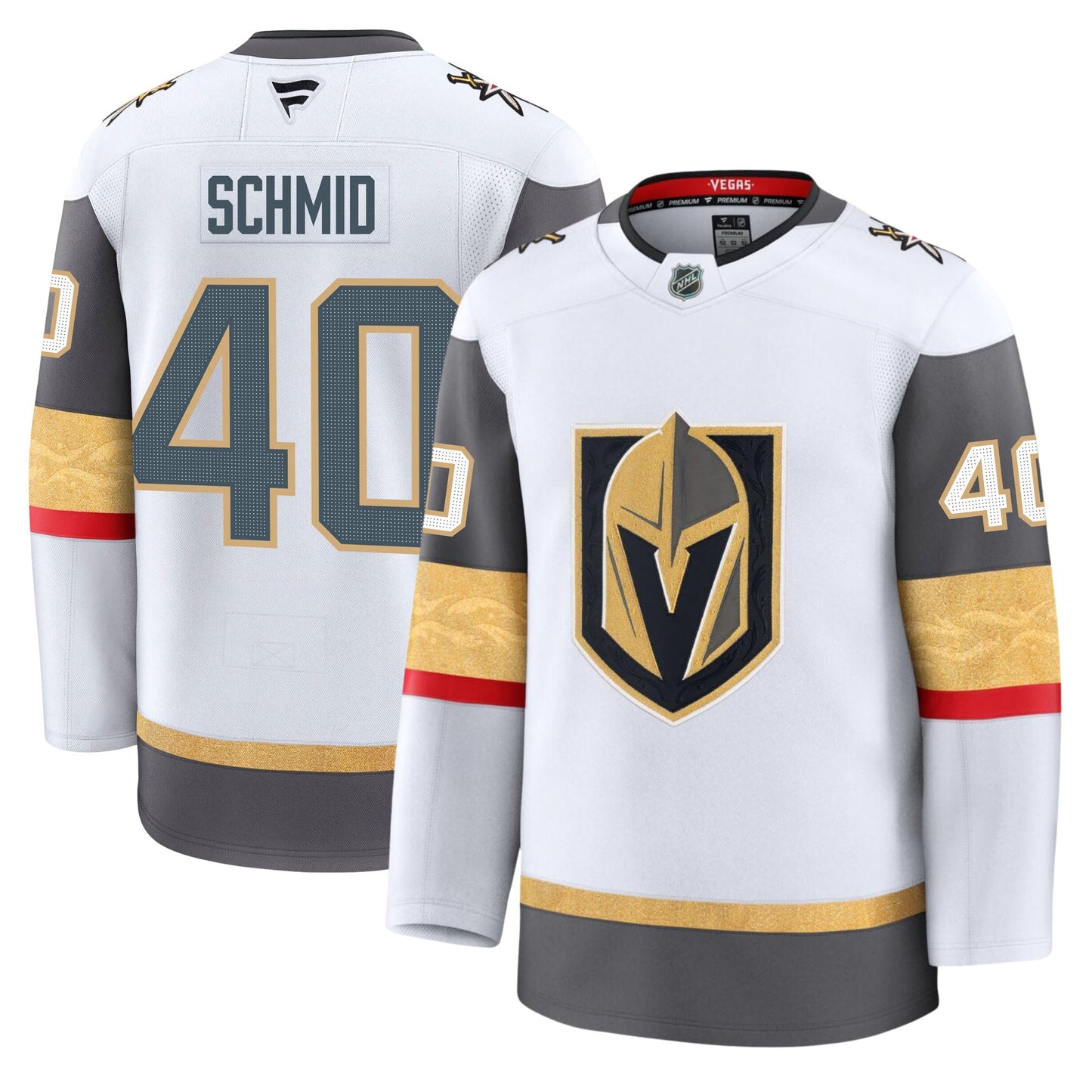 Akira Schmid Vegas Golden Knights Fanatics Premium Away Jersey
