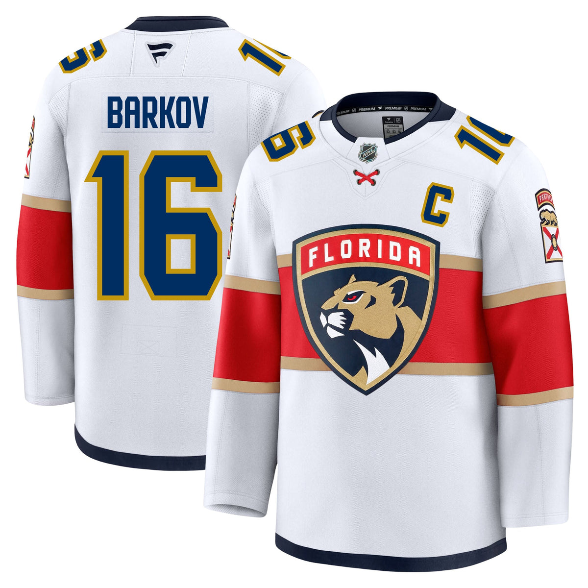 Aleksander Barkov Florida Panthers Fanatics Premium Away Jersey