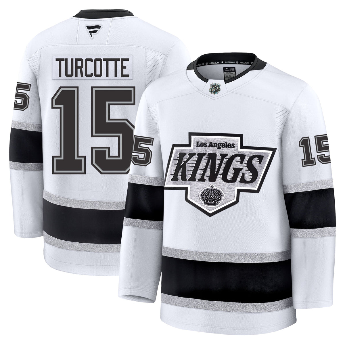 Alex Turcotte Los Angeles Kings Fanatics Premium Away Jersey