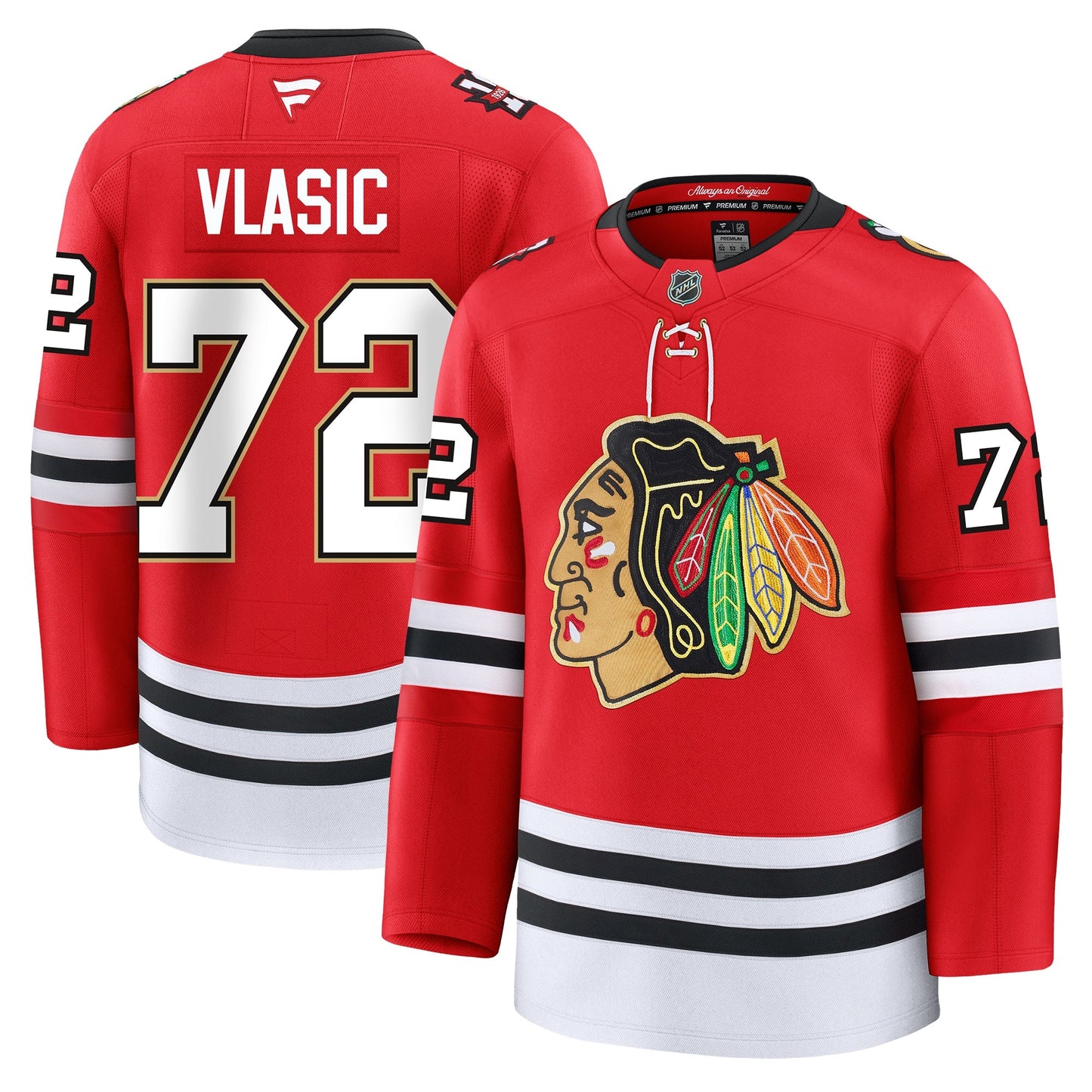 Alex Vlasic Chicago Blackhawks Fanatics Centennial Premium Jersey