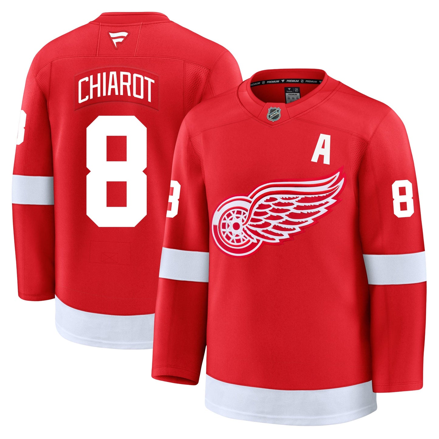 Ben Chiarot Detroit Red Wings Fanatics Premium Home Jersey