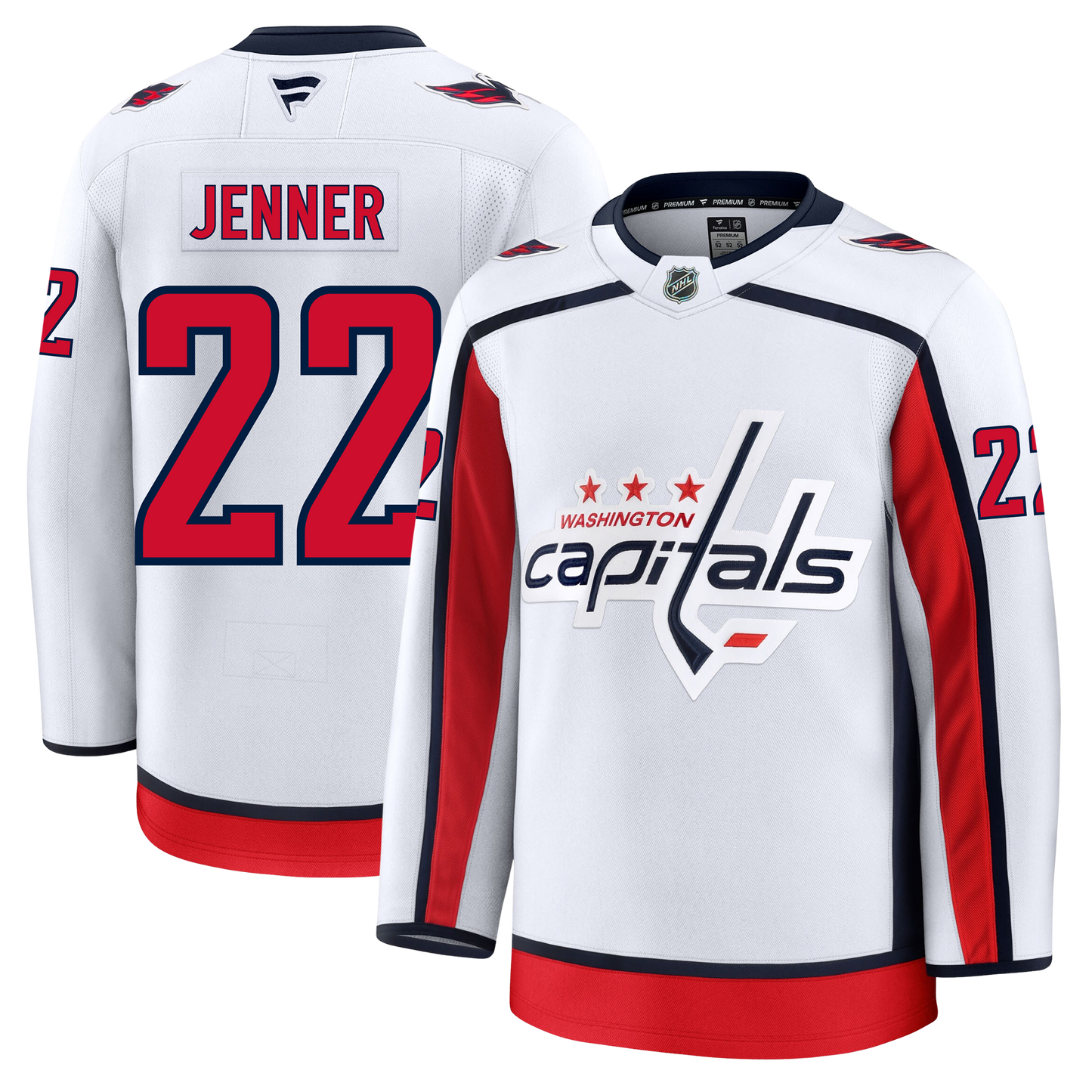 Boone Jenner Washington Capitals Fanatics Premium Away Jersey