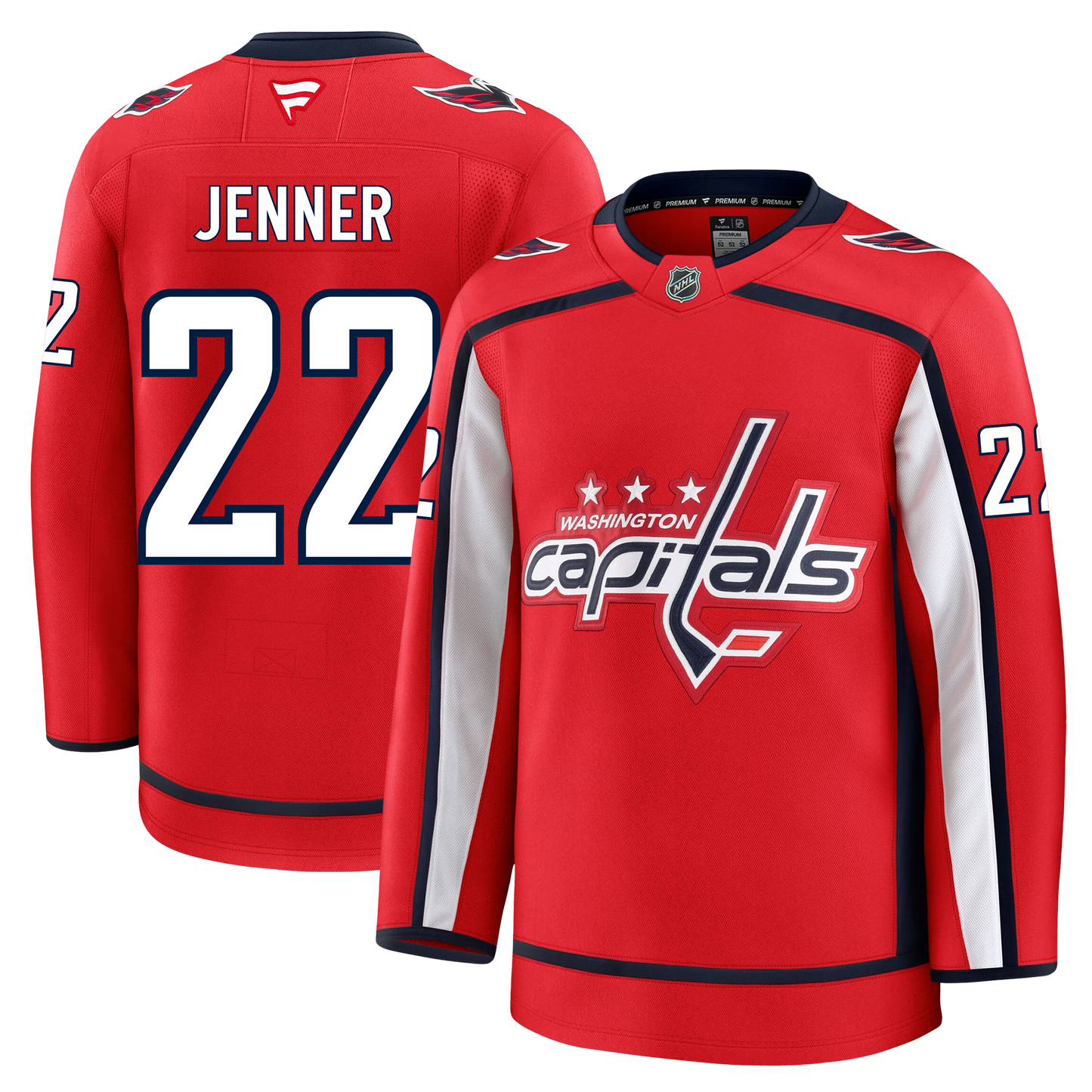 Boone Jenner Washington Capitals Fanatics Premium Home Jersey