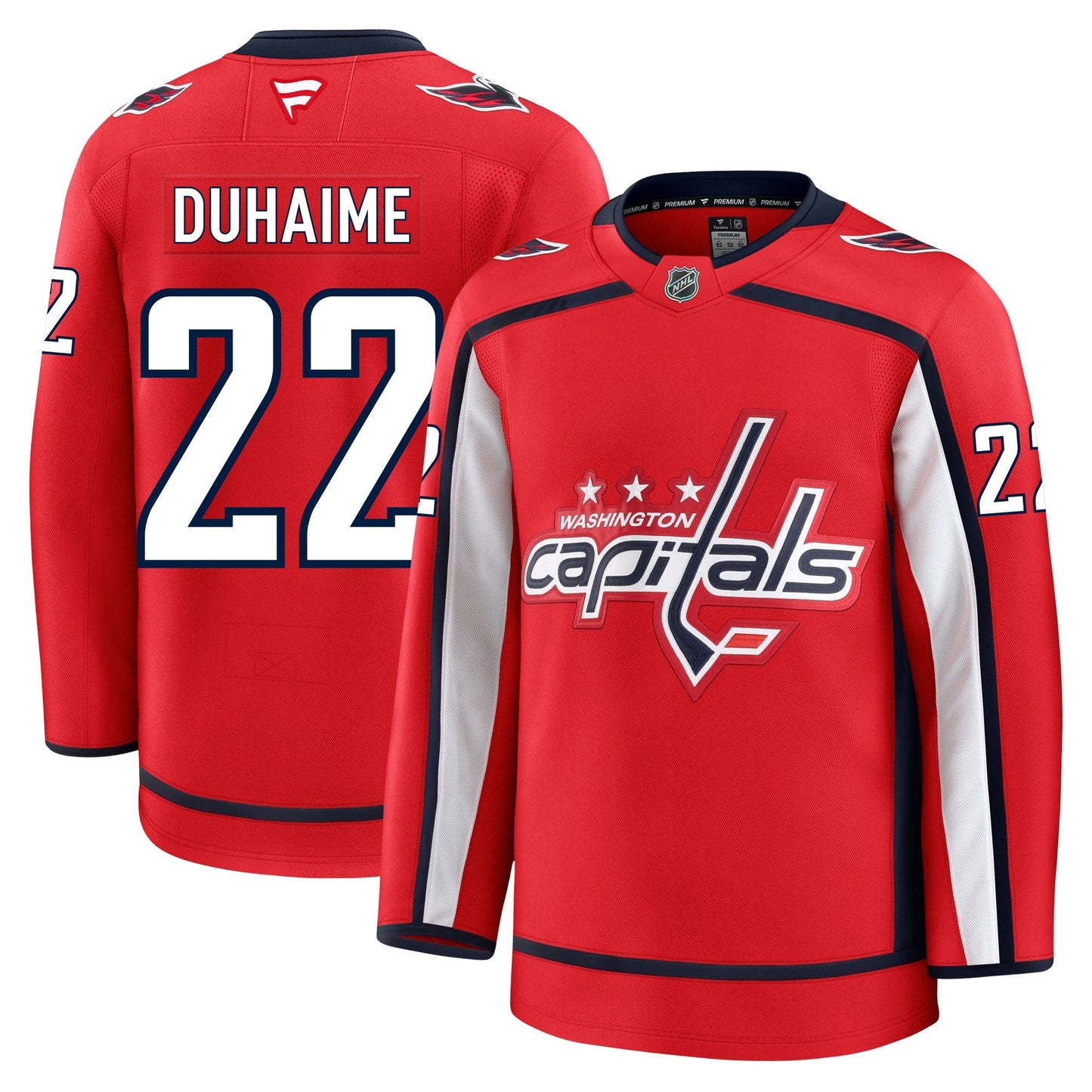 Brandon Duhaime Washington Capitals Fanatics Premium Home Jersey