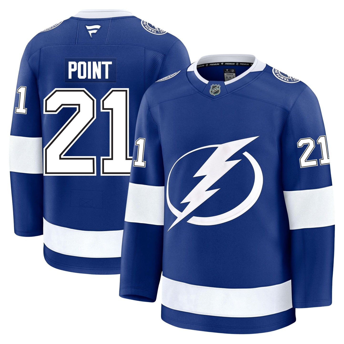 Brayden Point Tampa Bay Lightning Fanatics Premium Home Jersey