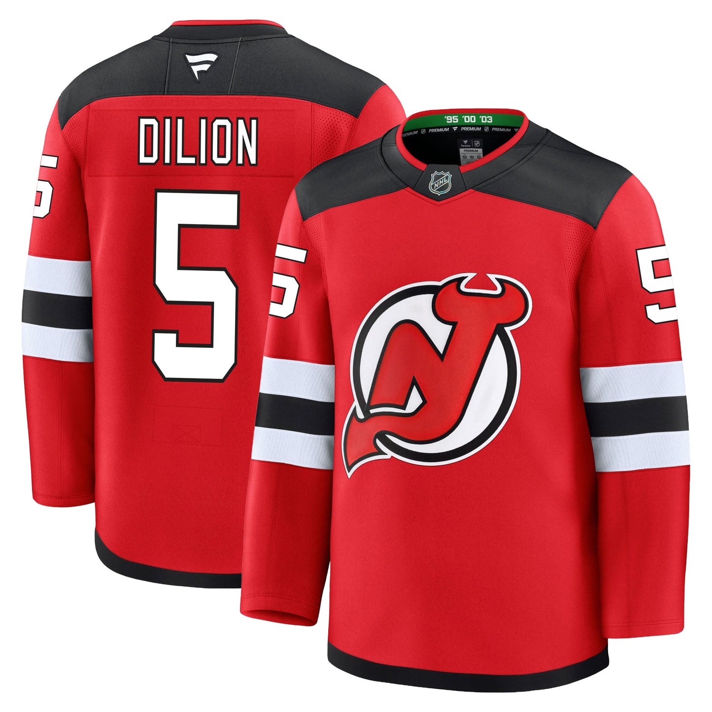 Brenden Dillon New Jersey Devils Fanatics Premium Home Jersey