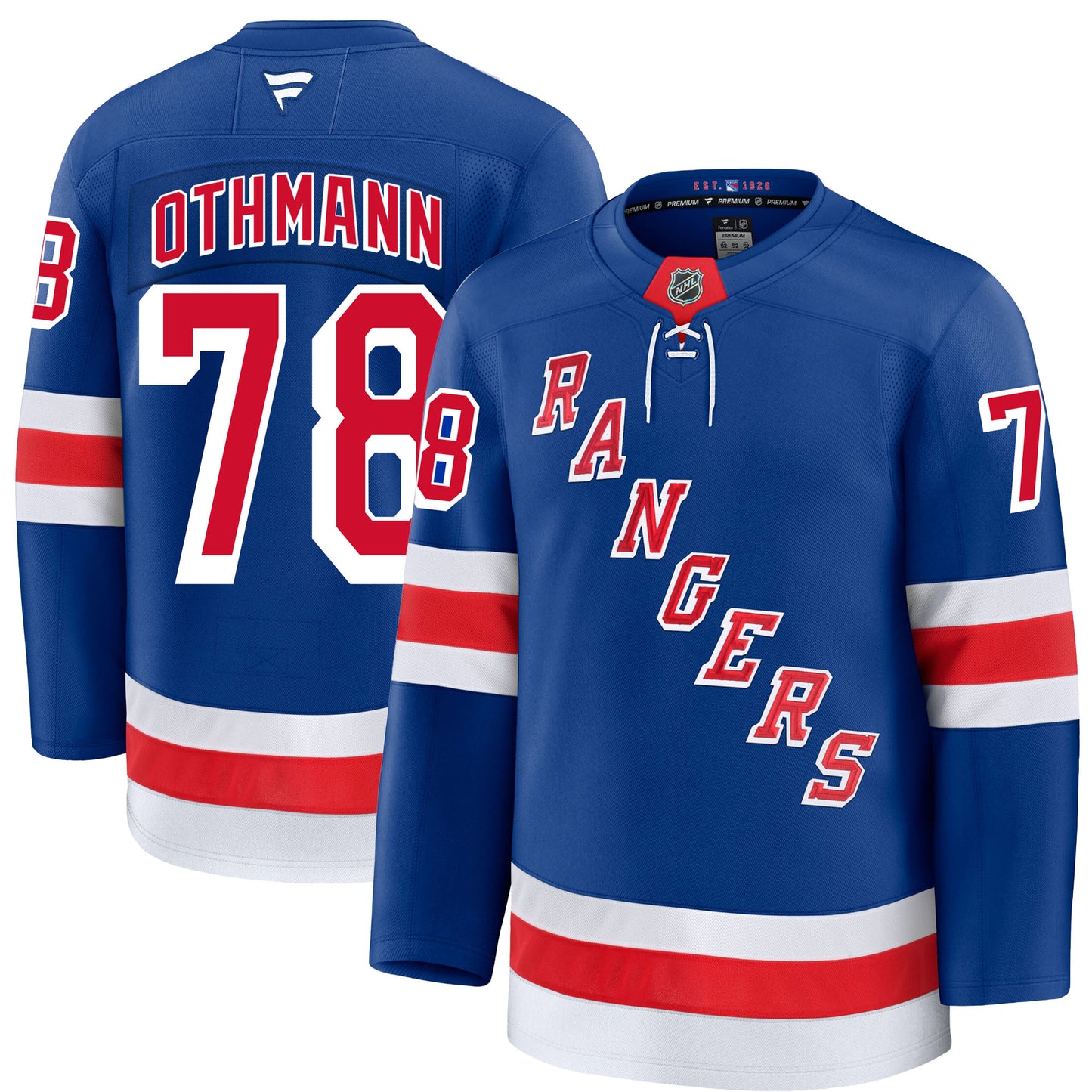Brennan Othmann New York Rangers Fanatics Premium Home Jersey
