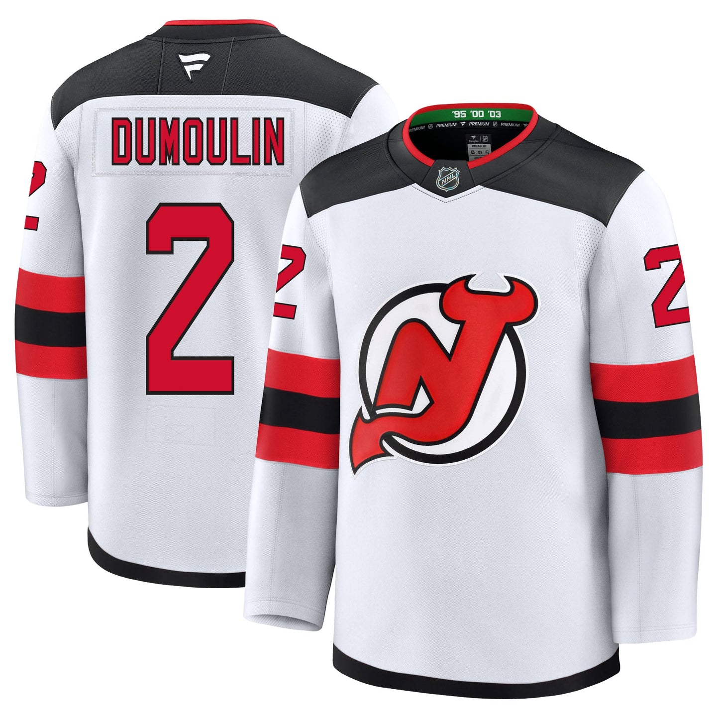 Brian Dumoulin New Jersey Devils Fanatics Premium Away Jersey
