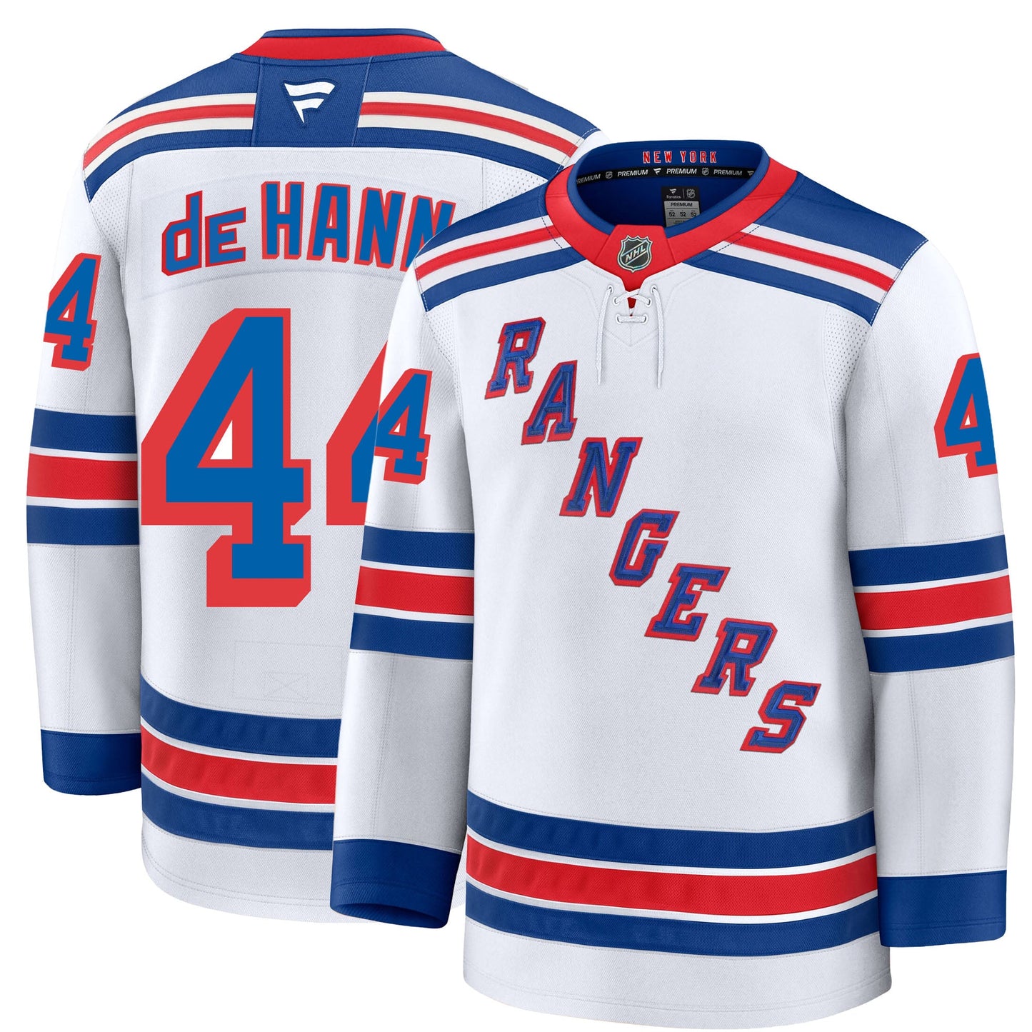 Calvin De Haan New York Rangers Fanatics Premium Away Jersey