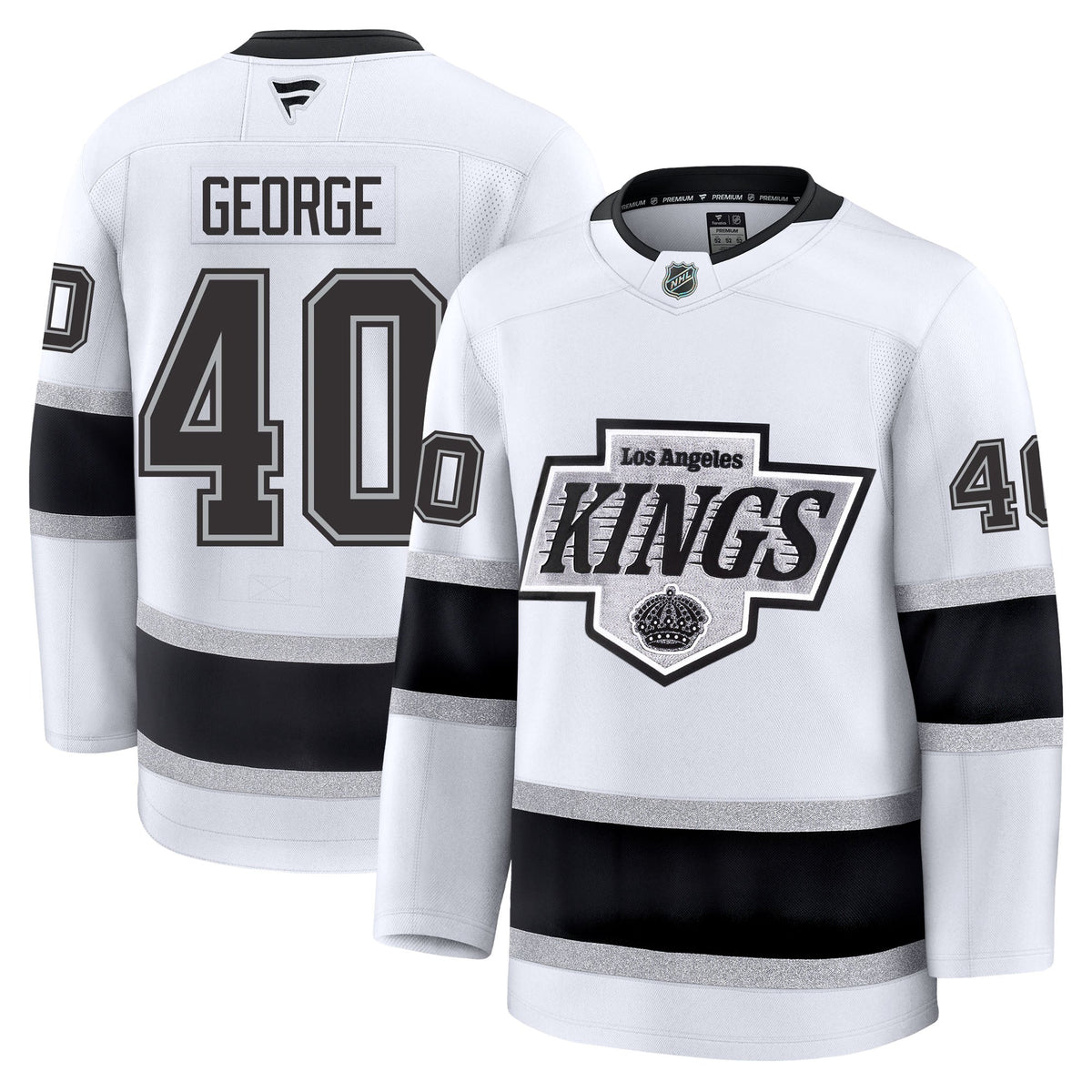 Carter George Los Angeles Kings Fanatics Premium Away Jersey