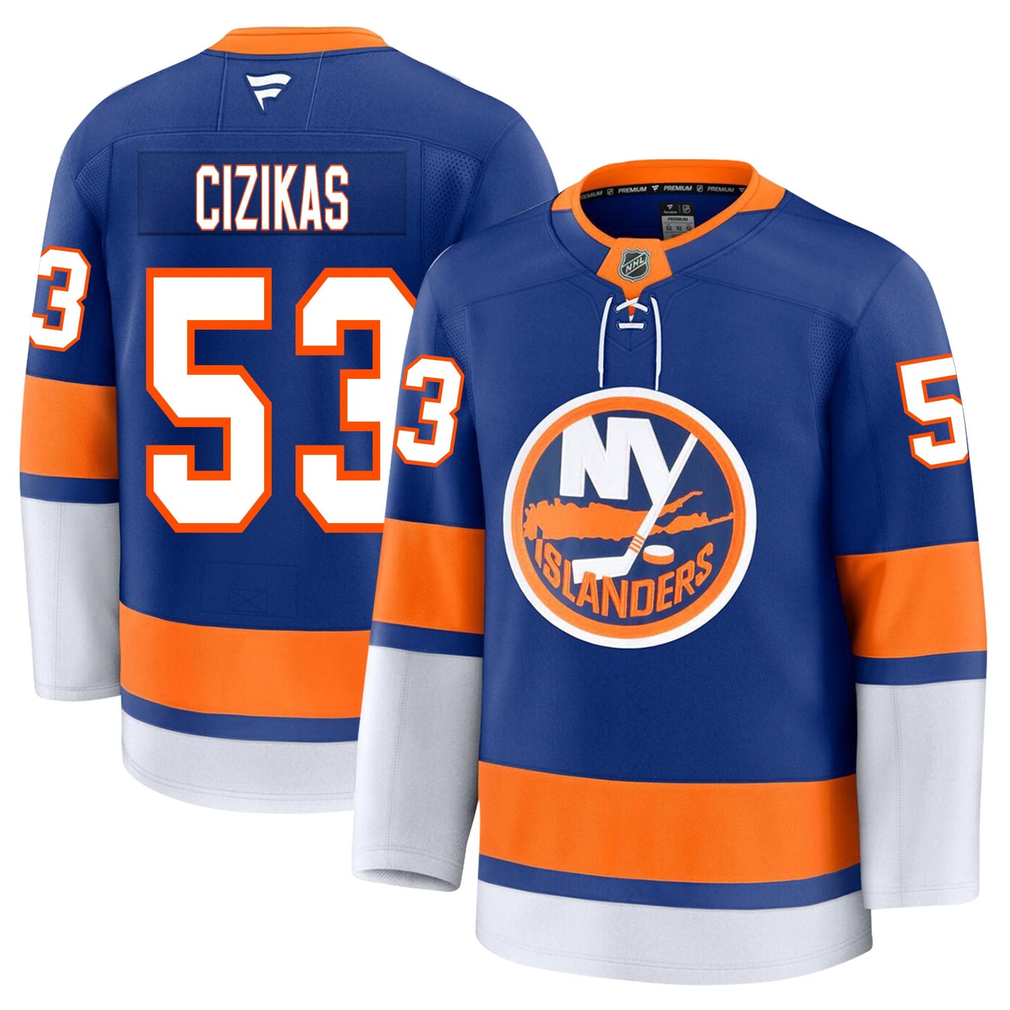 Casey Cizikas New York Islanders Fanatics Premium Home Jersey