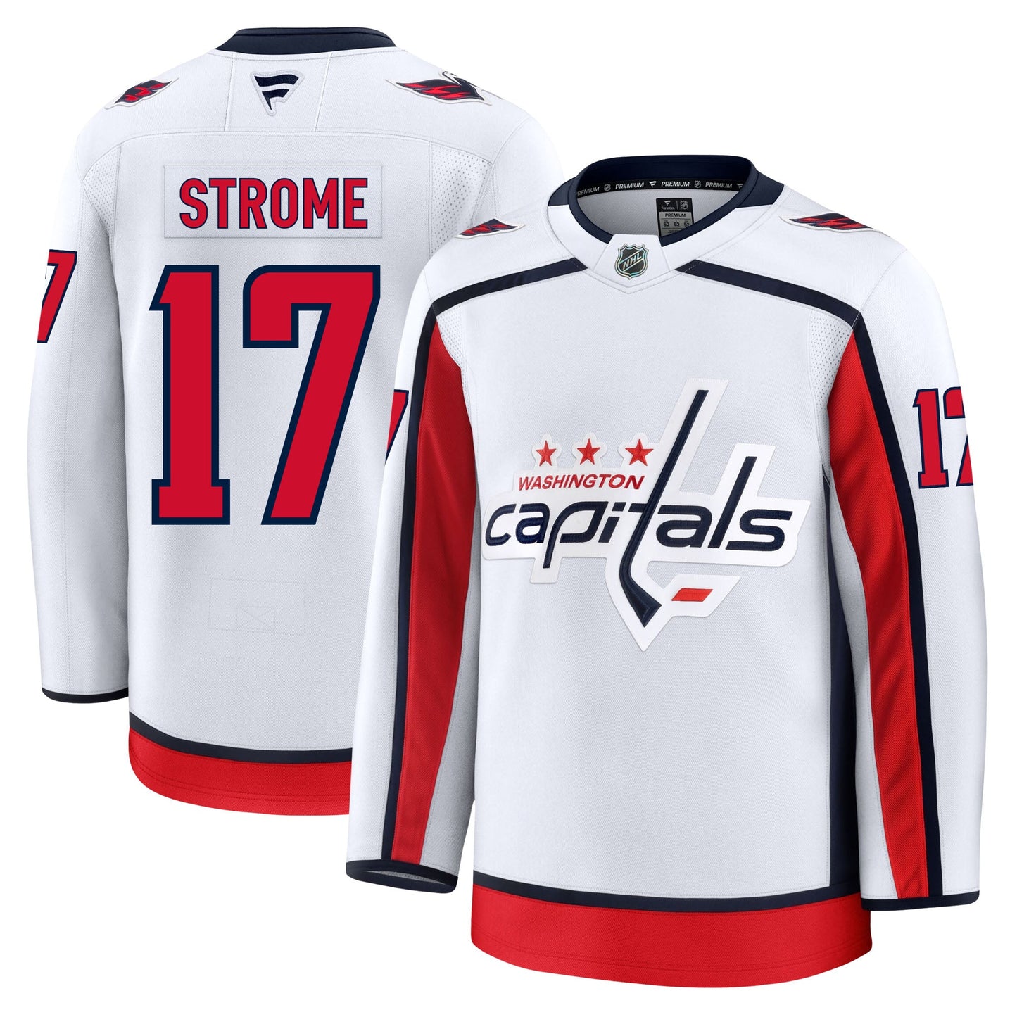 Dylan Strome Washington Capitals Fanatics Premium Away Jersey
