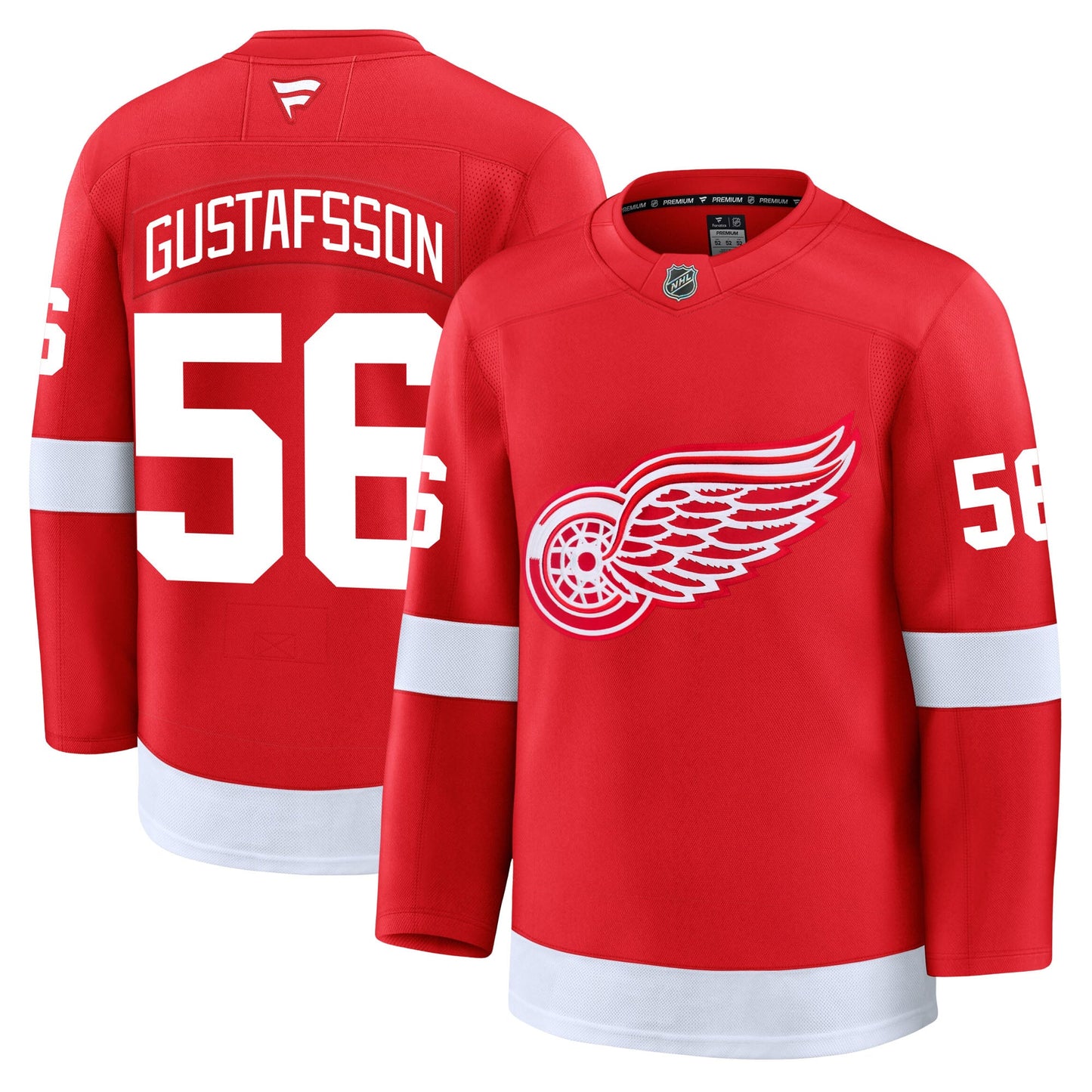 Erik Gustafsson Detroit Red Wings Fanatics Premium Home Jersey