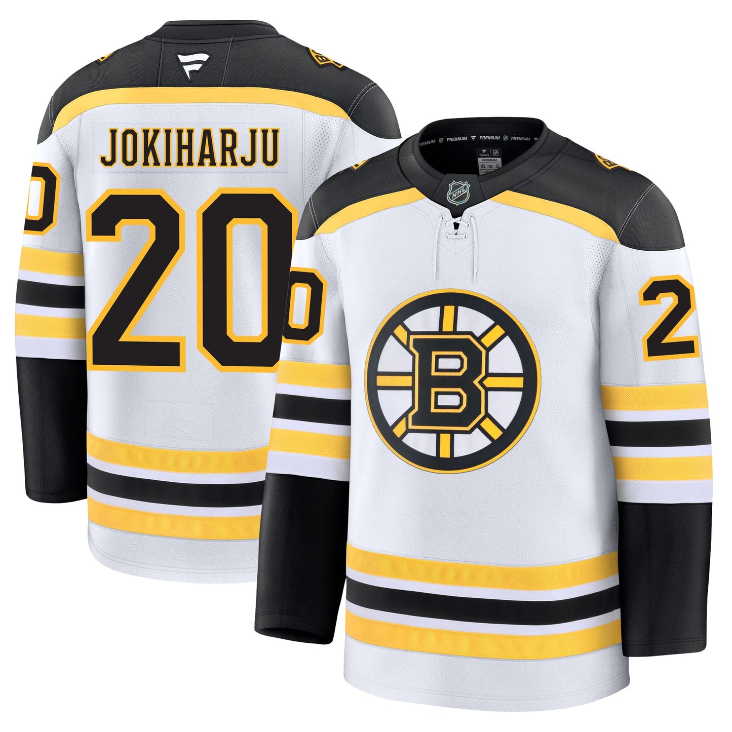 Henri Jokiharju Boston Bruins Fanatics Premium Away Jersey