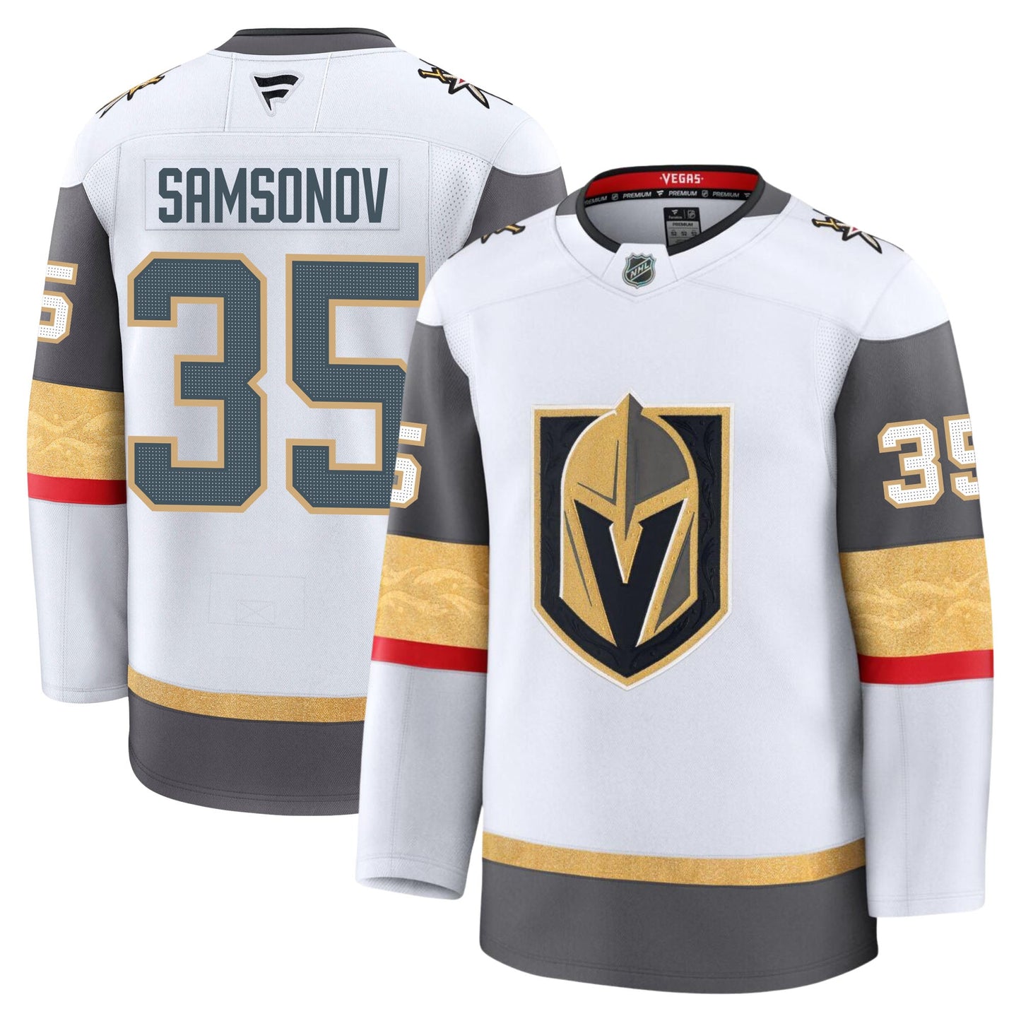 Ilya Samsonov Vegas Golden Knights Fanatics Premium Home Jersey