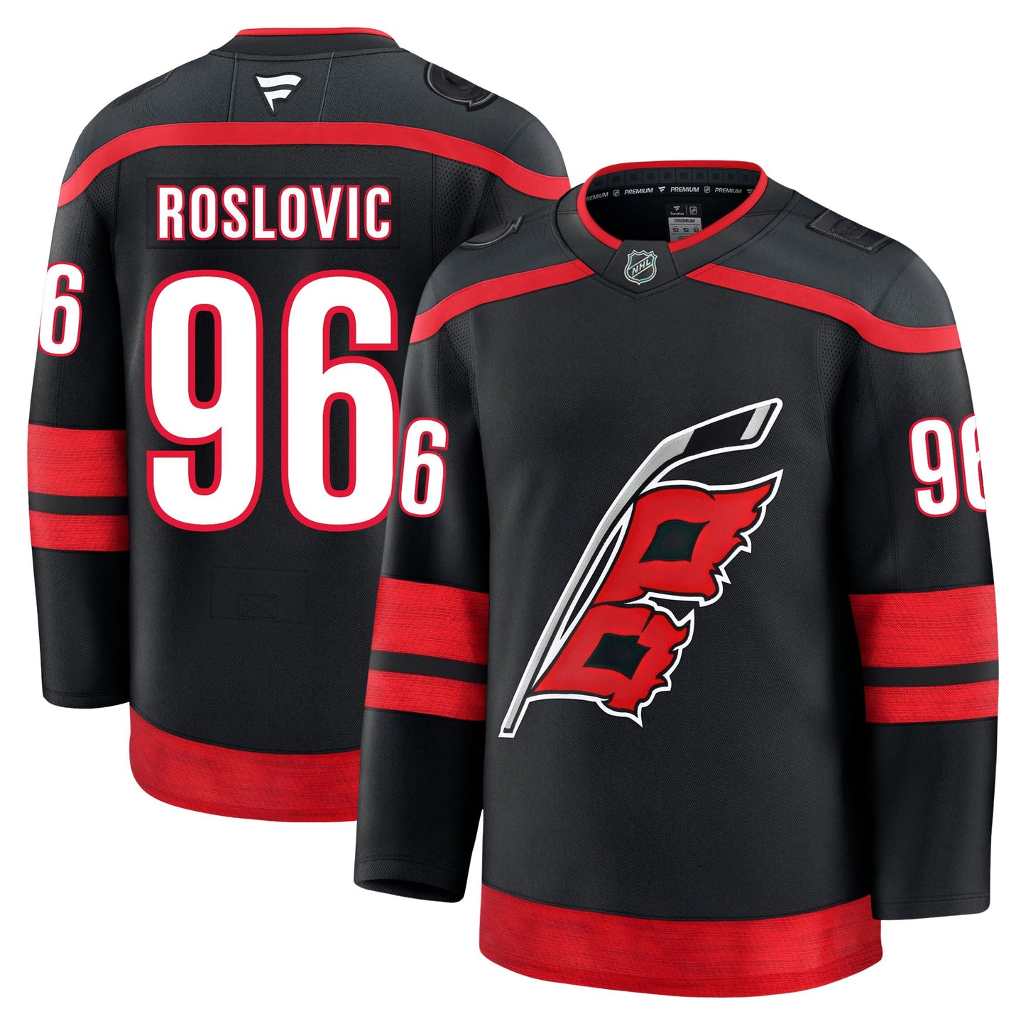 Jack Roslovic Carolina Hurricanes Fanatics Premium Home Jersey