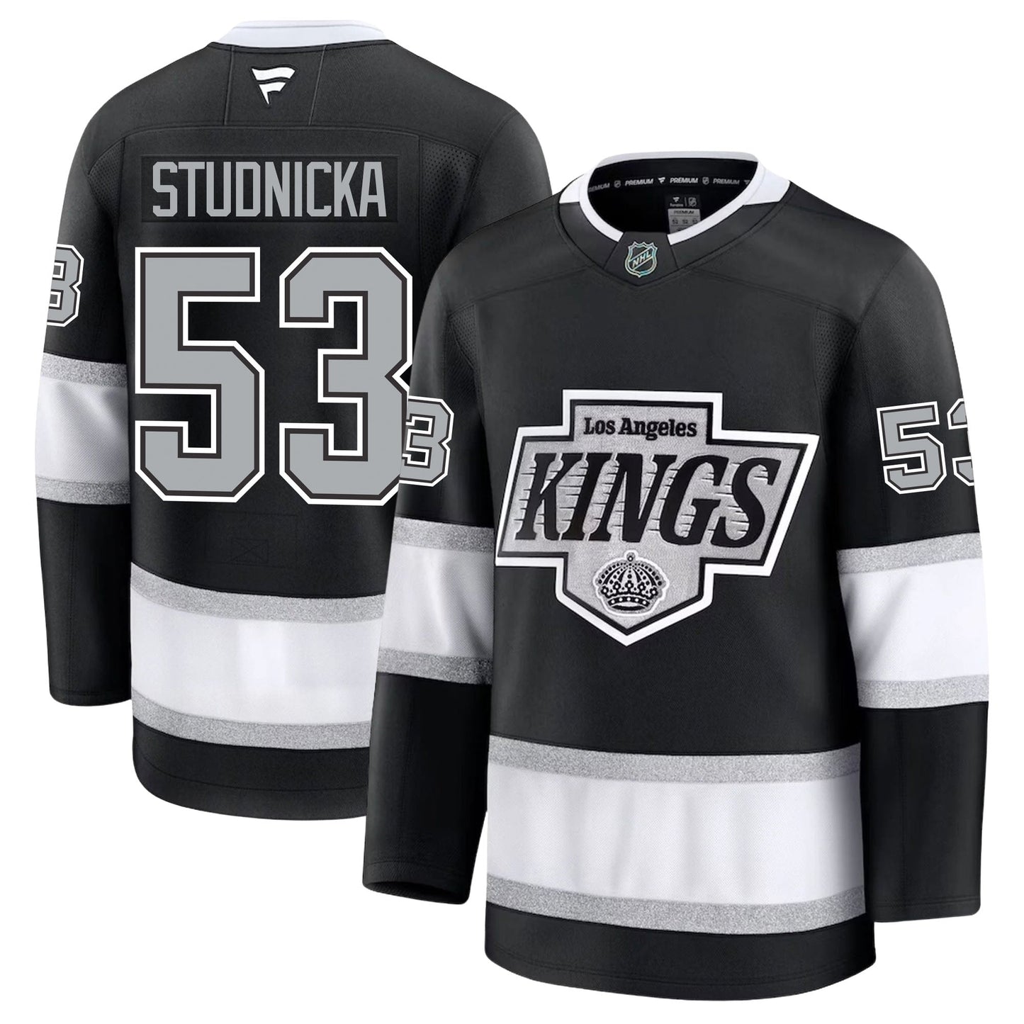 Jack Studnicka Los Angeles Kings Fanatics Premium Home Jersey