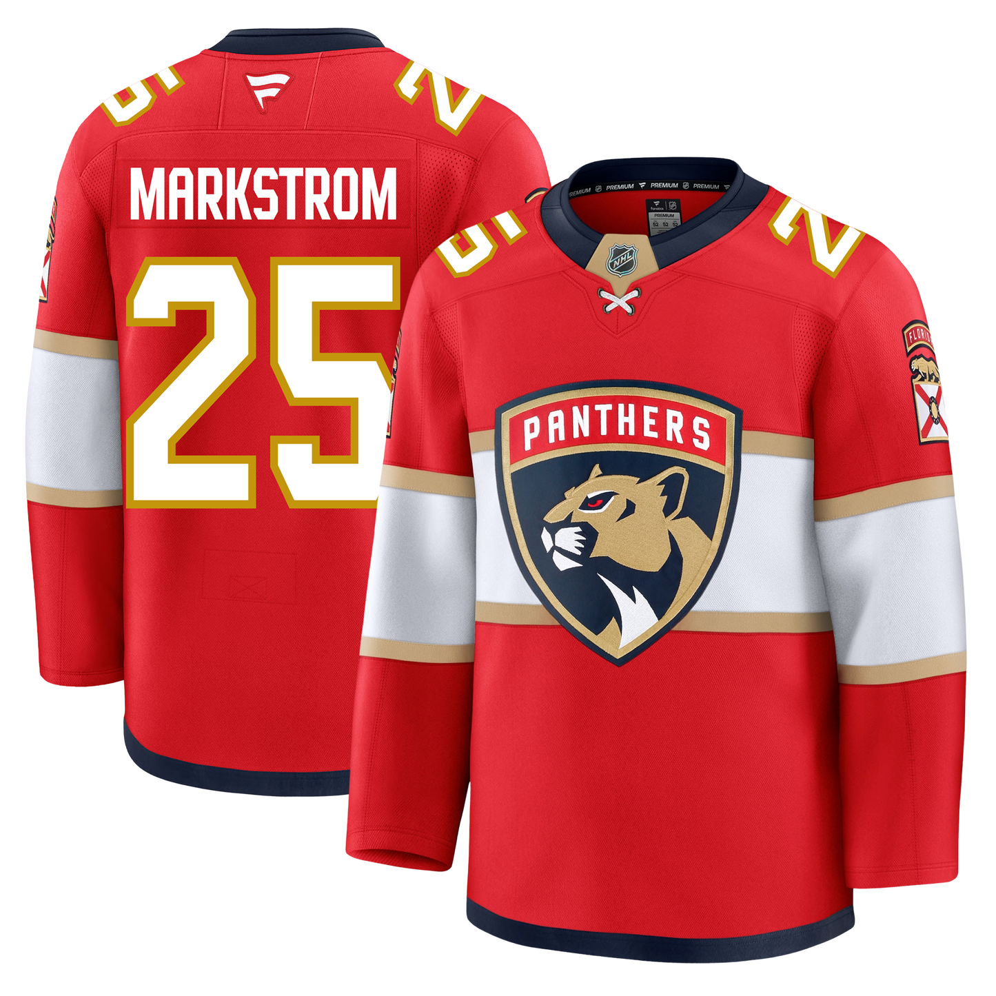 Jacob Markstrom Florida Panthers Fanatics Premium Home Jersey