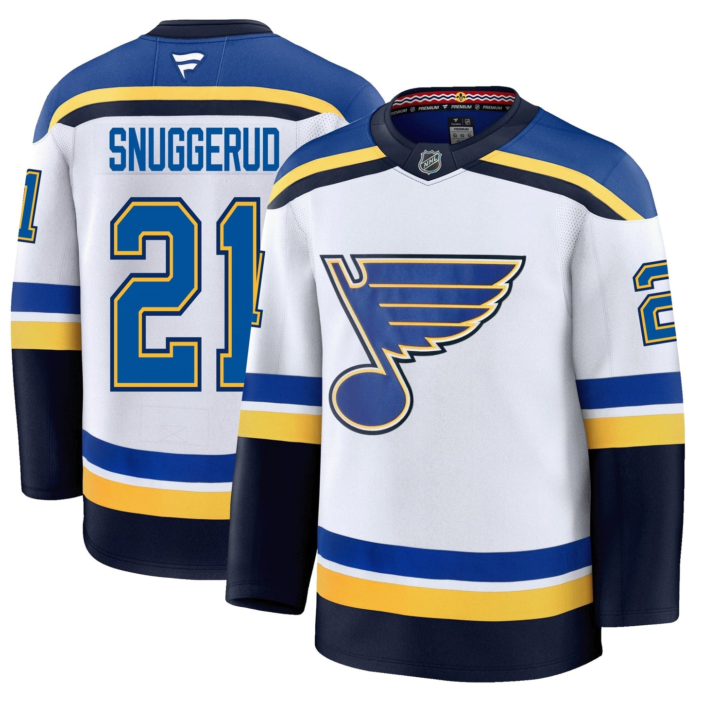 Jimmy Snuggerud St. Louis Blues Fanatics Premium Away Jersey