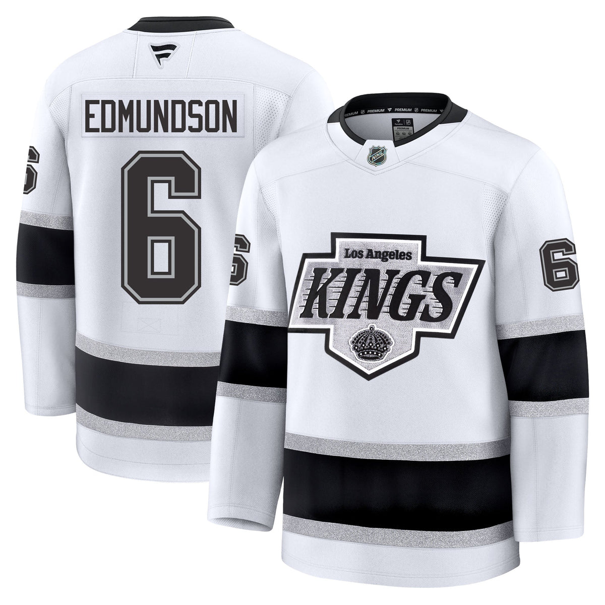 Joel Edmundson Los Angeles Kings Fanatics Premium Away Jersey