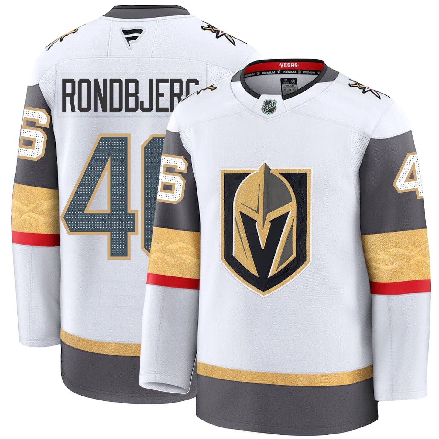 Jonas Rondbjerg Vegas Golden Knights Fanatics Premium Away Jersey