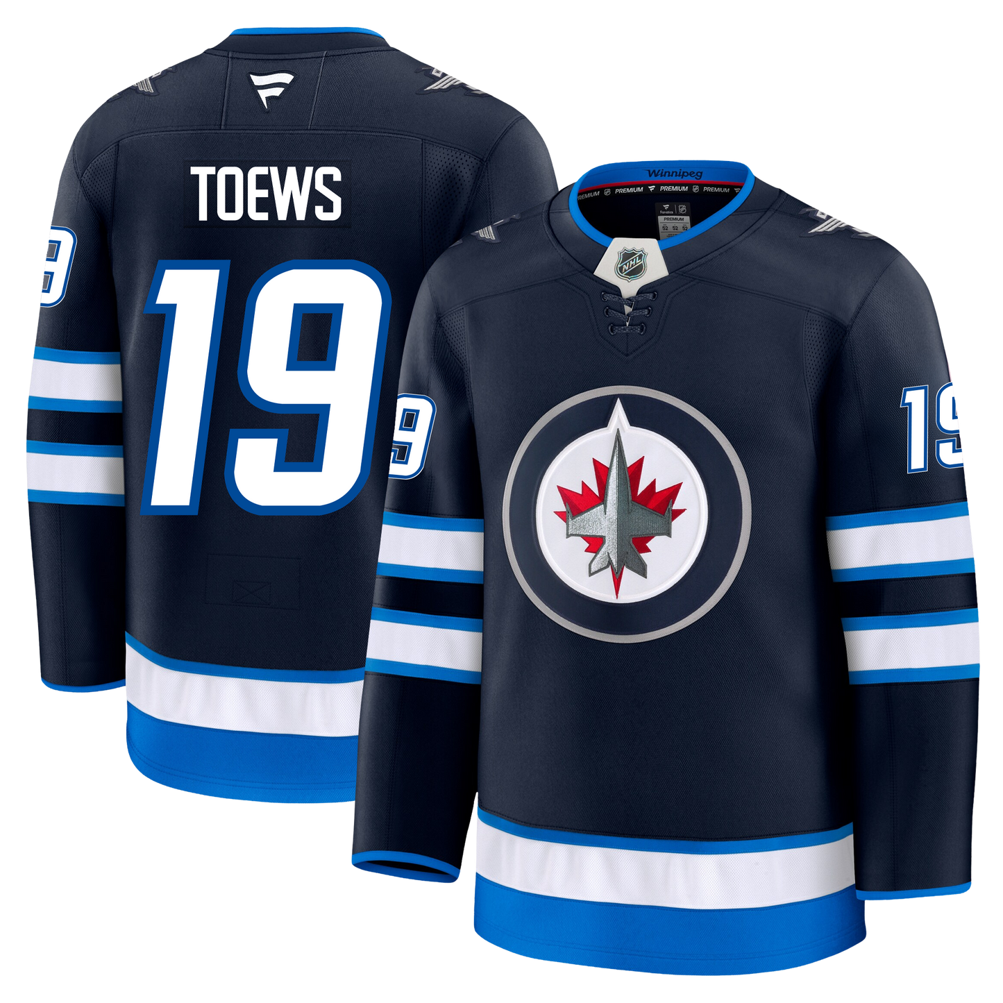 Jonathan Toews Winnipeg Jets Fanatics Premium Home Jersey