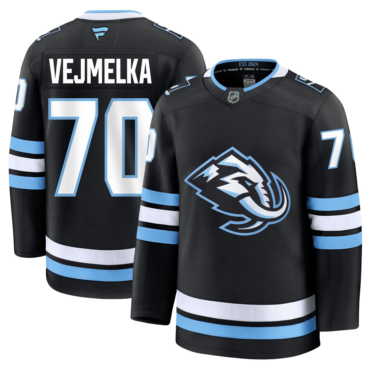 Karel Vejmelka Utah Mammoth Fanatics Home Premium Jersey