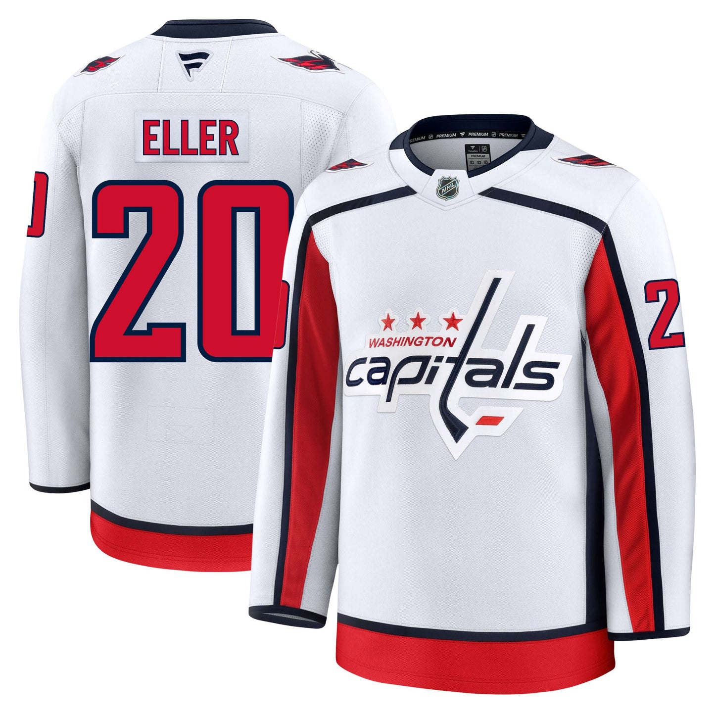 Lars Eller Washington Capitals Fanatics Premium Away Jersey