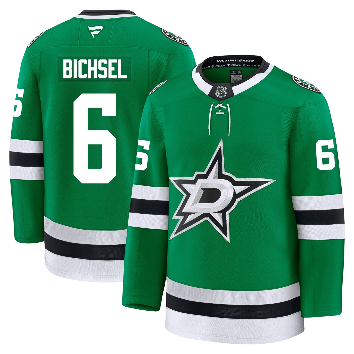 Lian Bichsel Dallas Stars Fanatics Premium Home Jersey