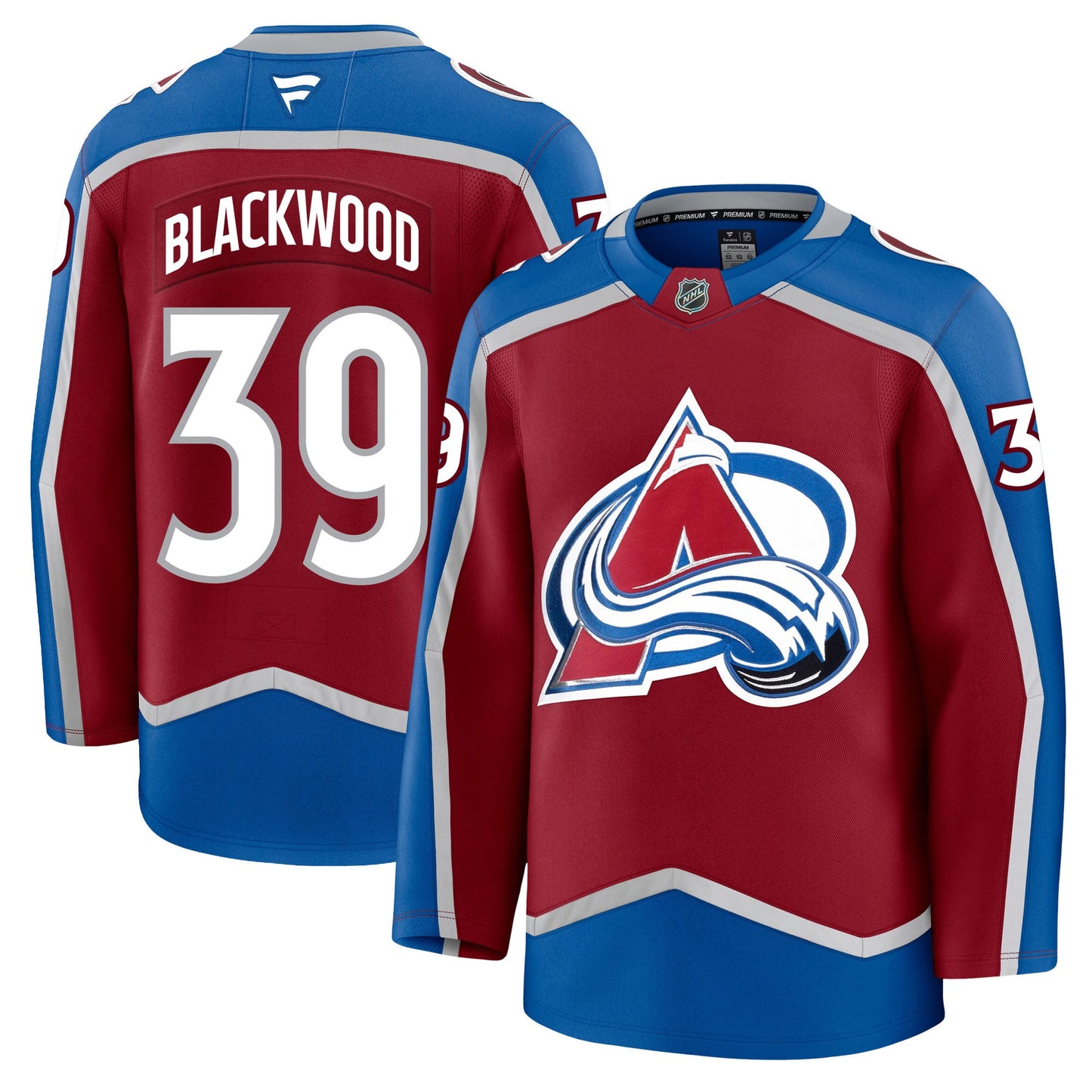 Mackenzie Blackwood Colorado Avalanche Fanatics Premium Home Jersey