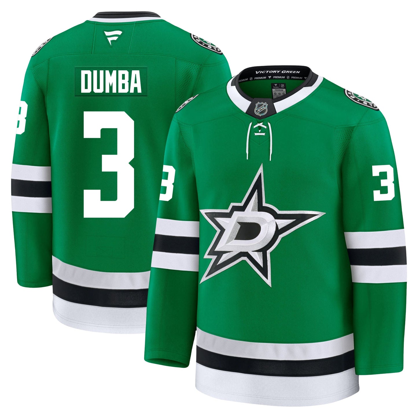 Mathew Dumba Dallas Stars Fanatics Premium Home Jersey