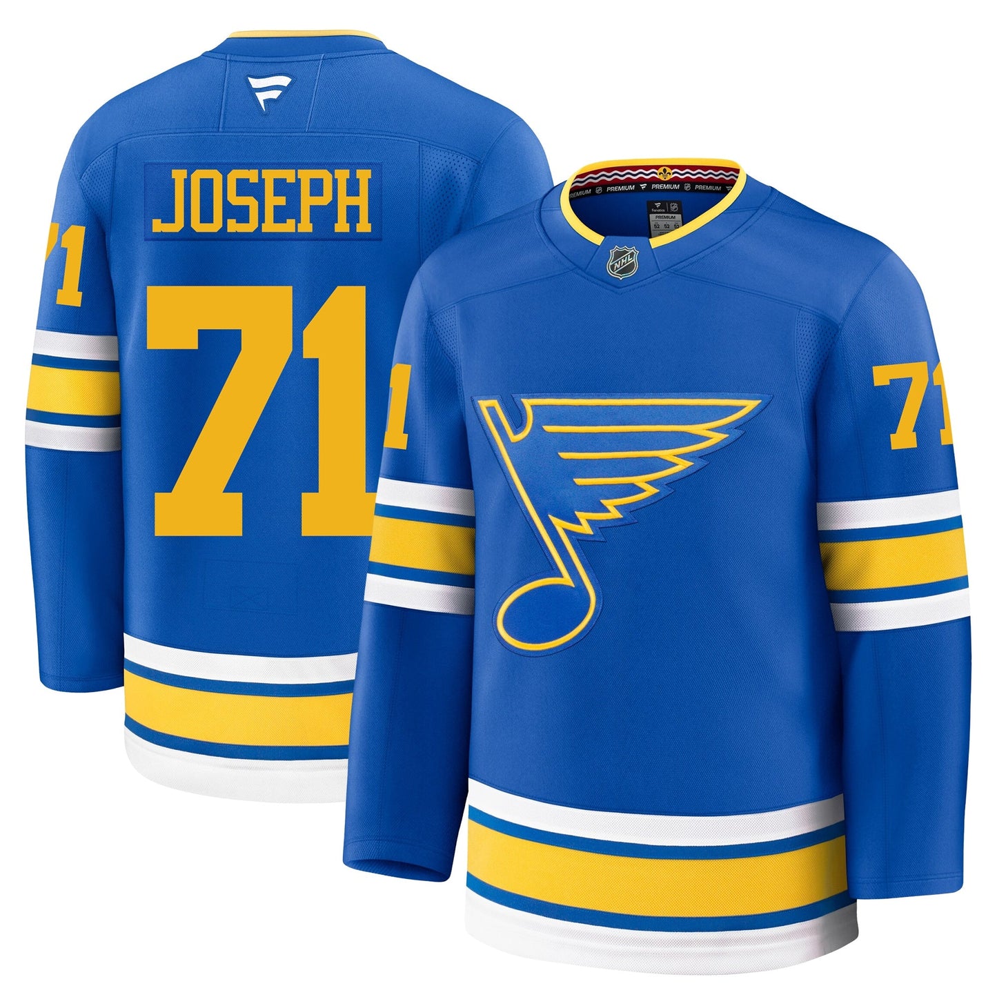 Mathieu Joseph St Louis Blues Fanatics Home Premium Jersey