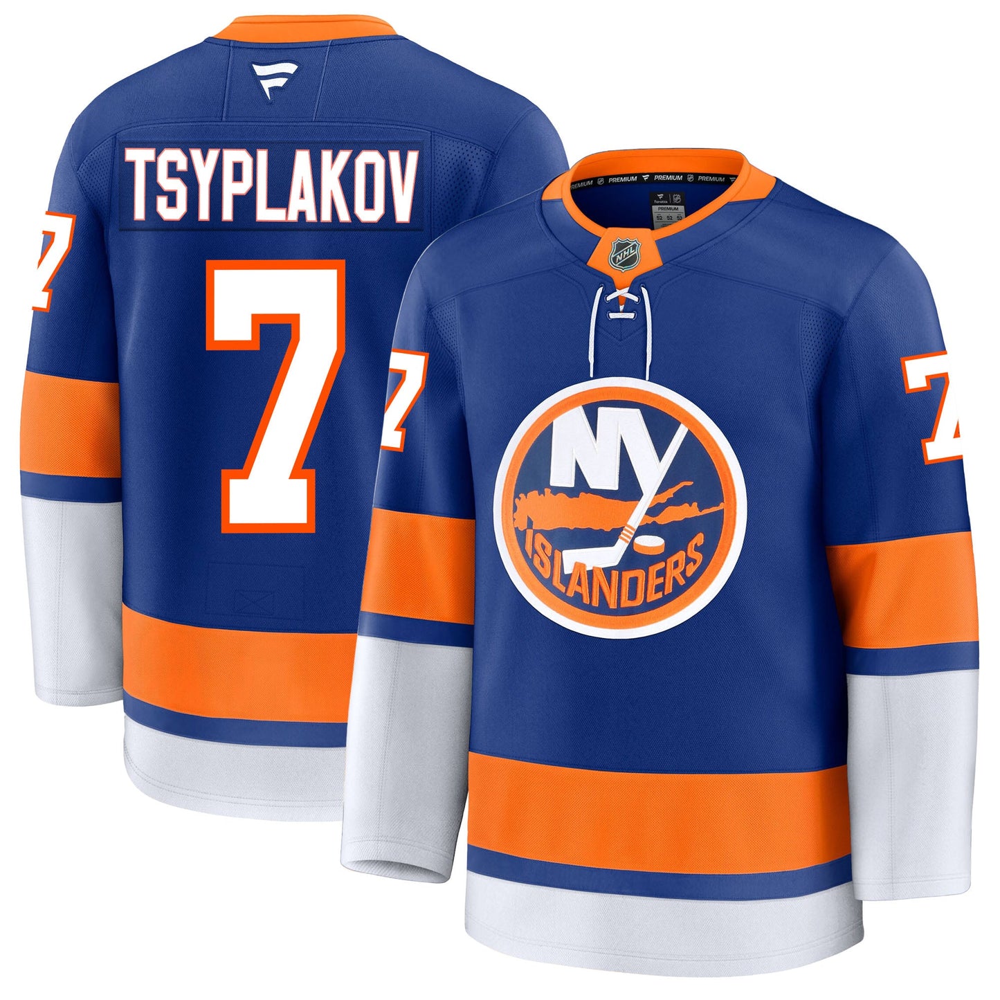 Maxim Tsyplakov New York Islanders Fanatics Premium Home Jersey
