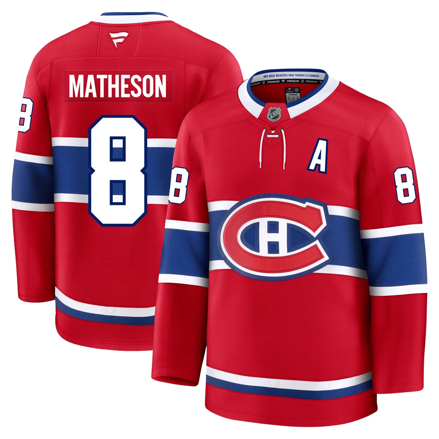 Mike Matheson Montreal Canadiens Fanatics Premium Home Jersey