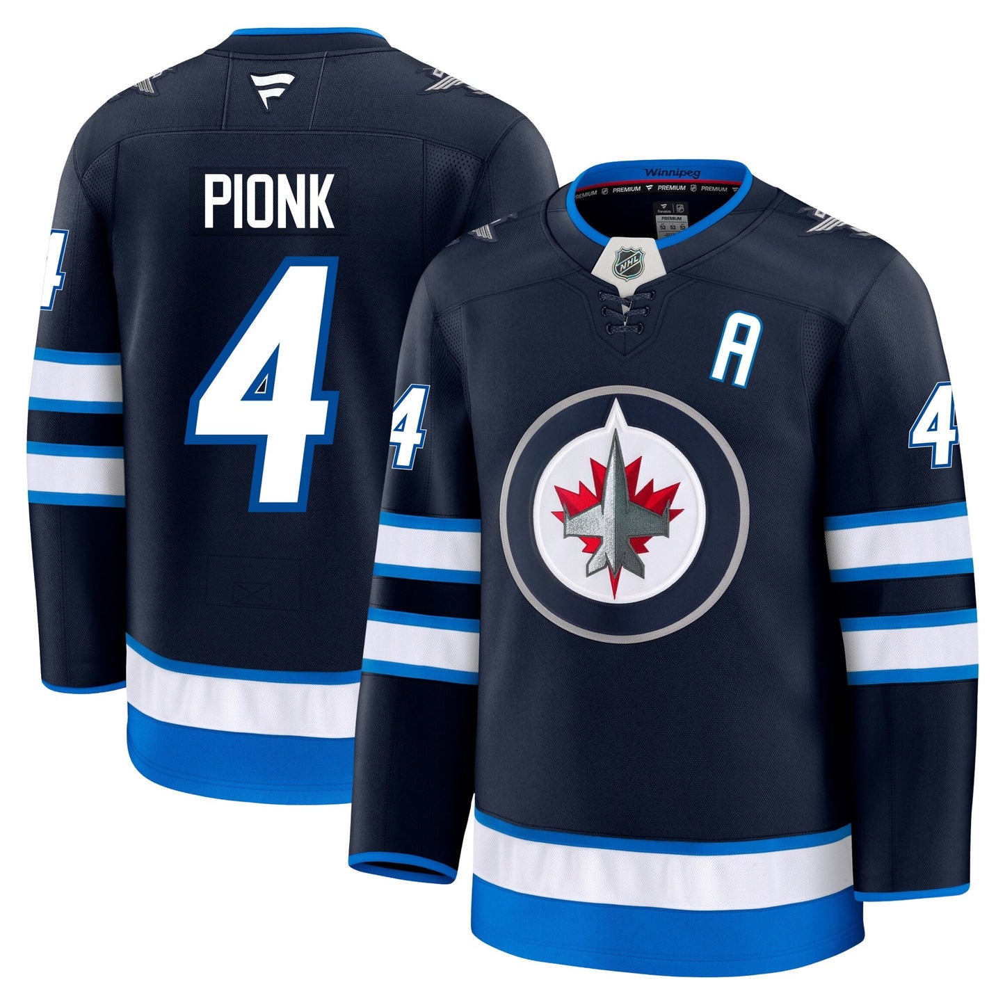 Neal Pionk Winnipeg Jets Fanatics Premium Home Jersey