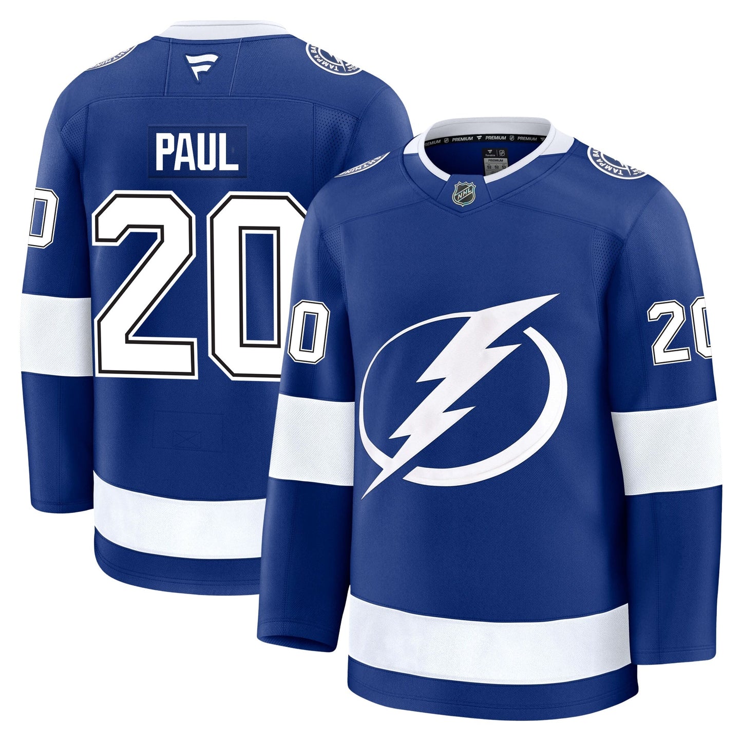 Nick Paul Tampa Bay Lightning Fanatics Premium Home Jersey