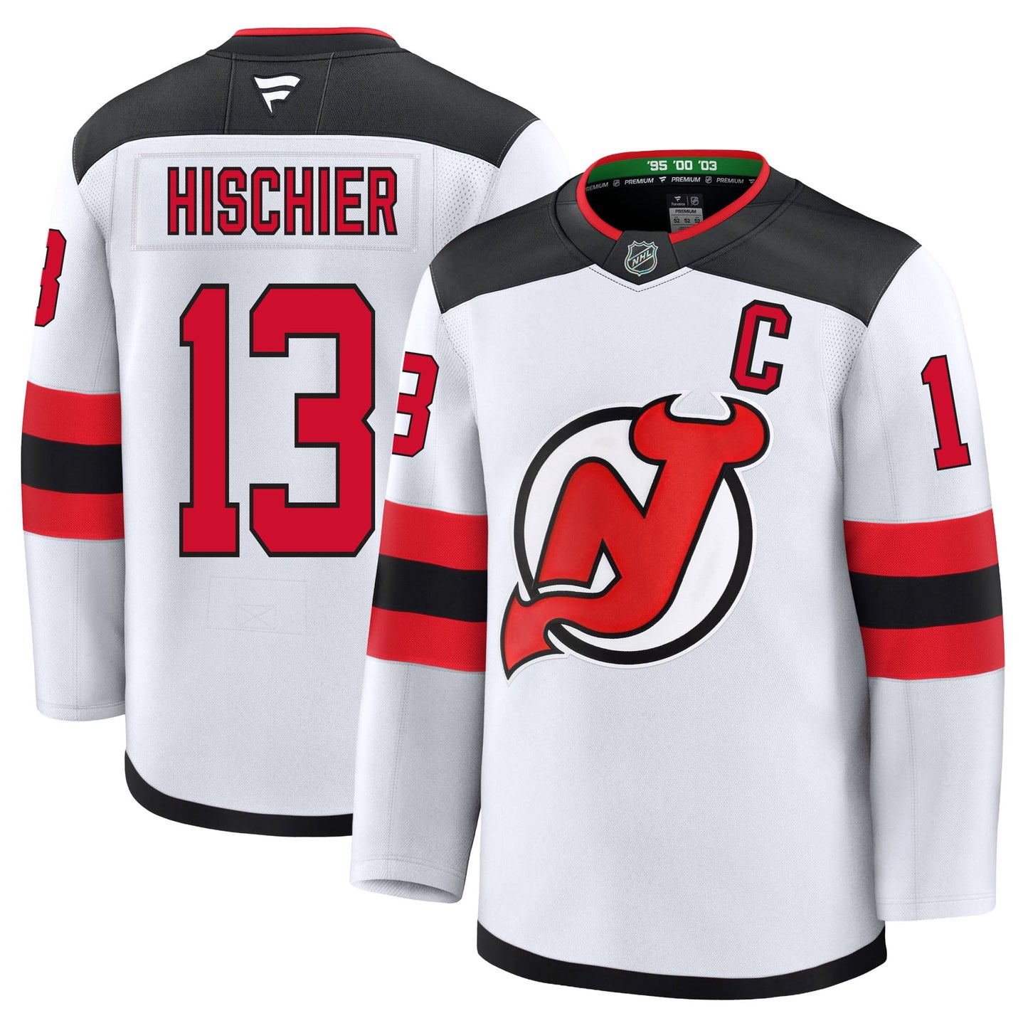 Nico Hischier New Jersey Devils Fanatics Premium Away Jersey