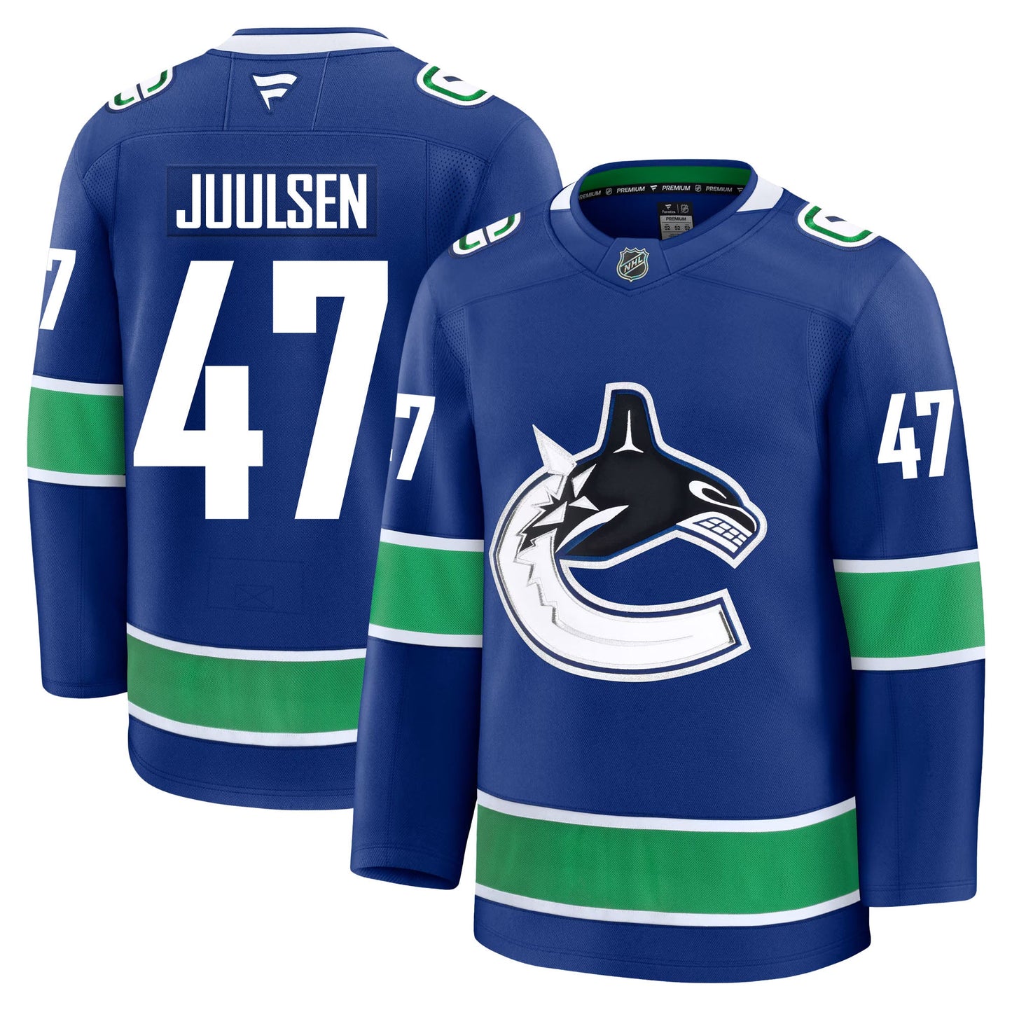 Noah Juulsen Vancouver Canucks Fanatics Premium Home Jersey