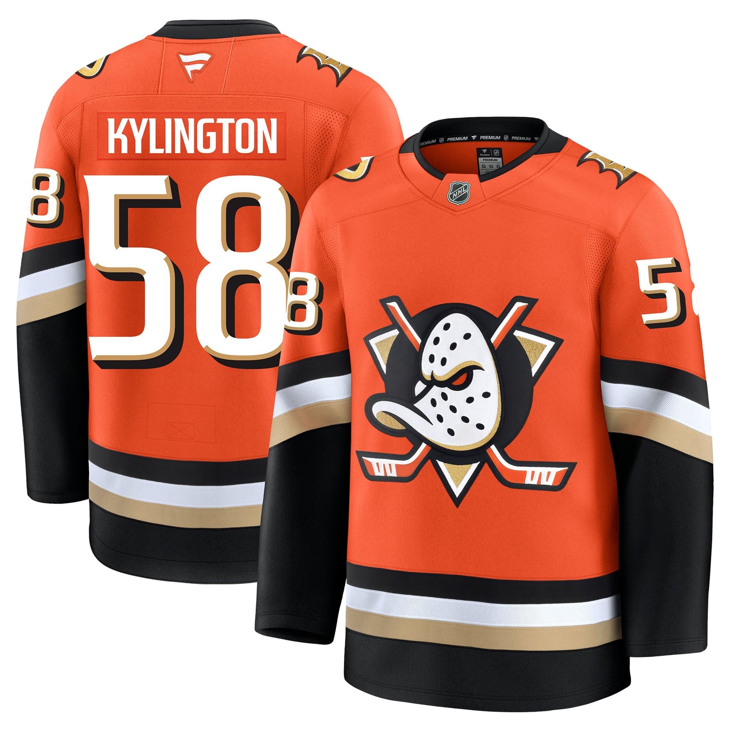 Oliver Kylington Anaheim Ducks Fanatics Premium Home Jersey