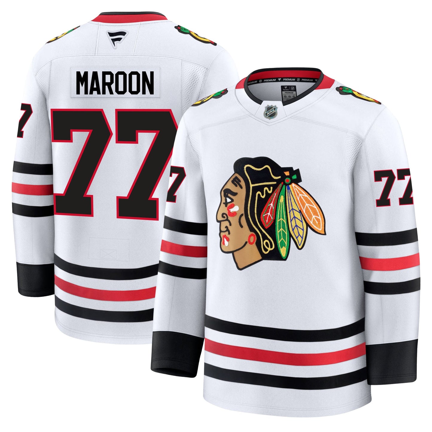 Patrick Maroon Chicago Blackhawks Fanatics Premium Away Jersey